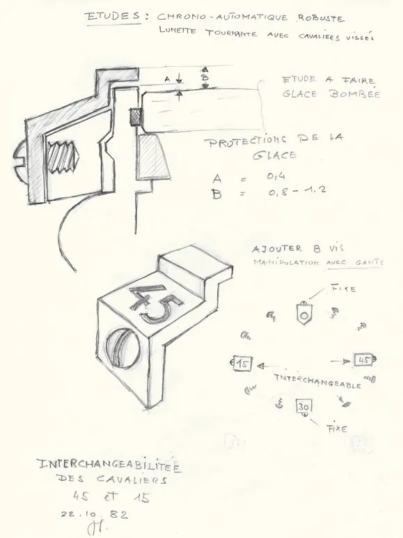 Rider tabs technical drawing