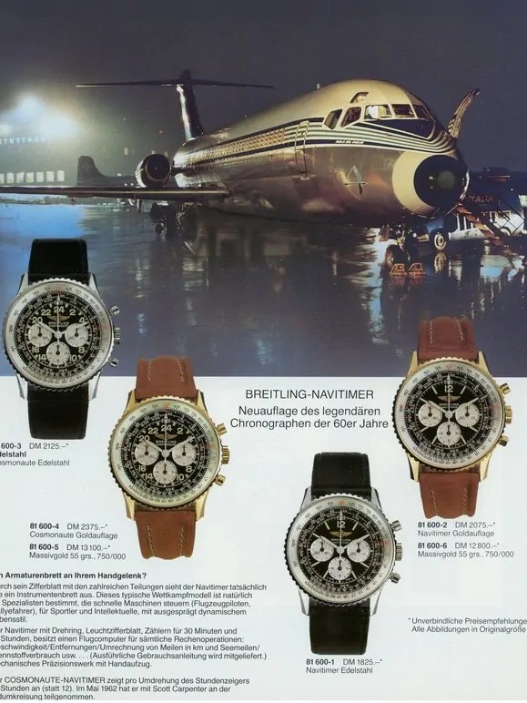 NAVITIMER contents 3 image