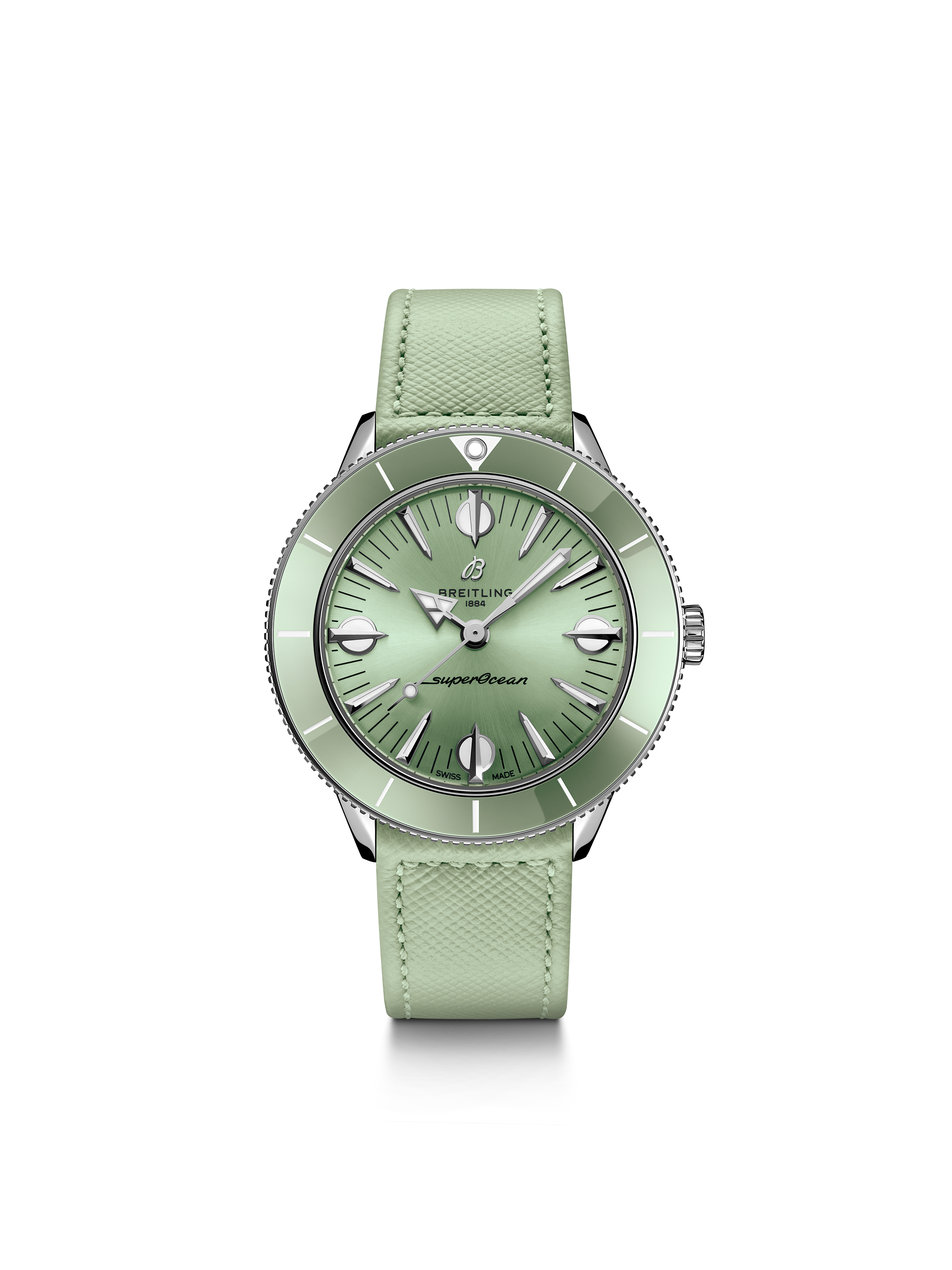 Superocean Heritage '57 Pastel Paradise Mint green | V-DIAL-COLOR-8888 dial, A10340361L1X1