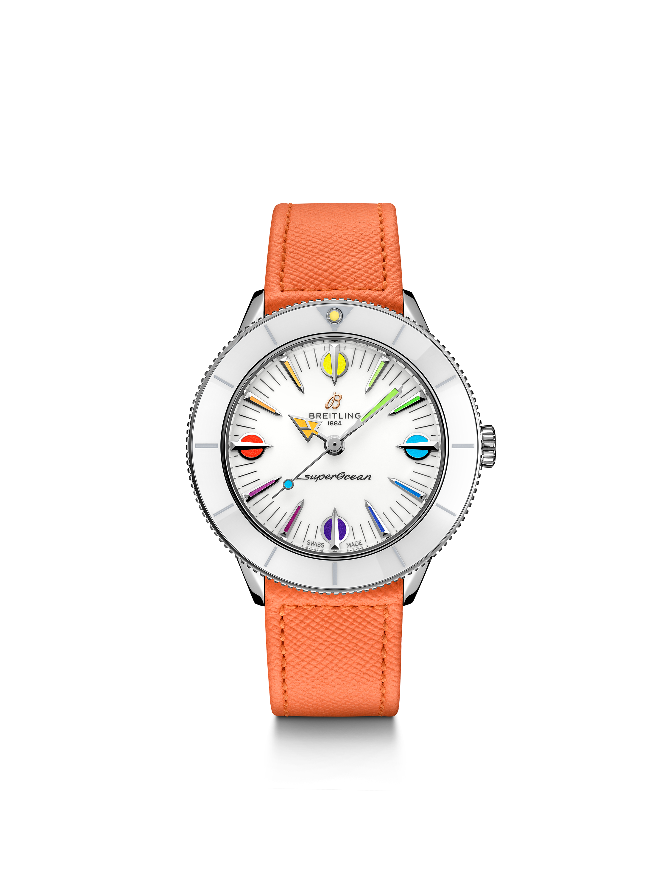 Superocean Heritage '57 Pastel Paradise White | V-DIAL-COLOR-5926 dial, A10340A11A1X1