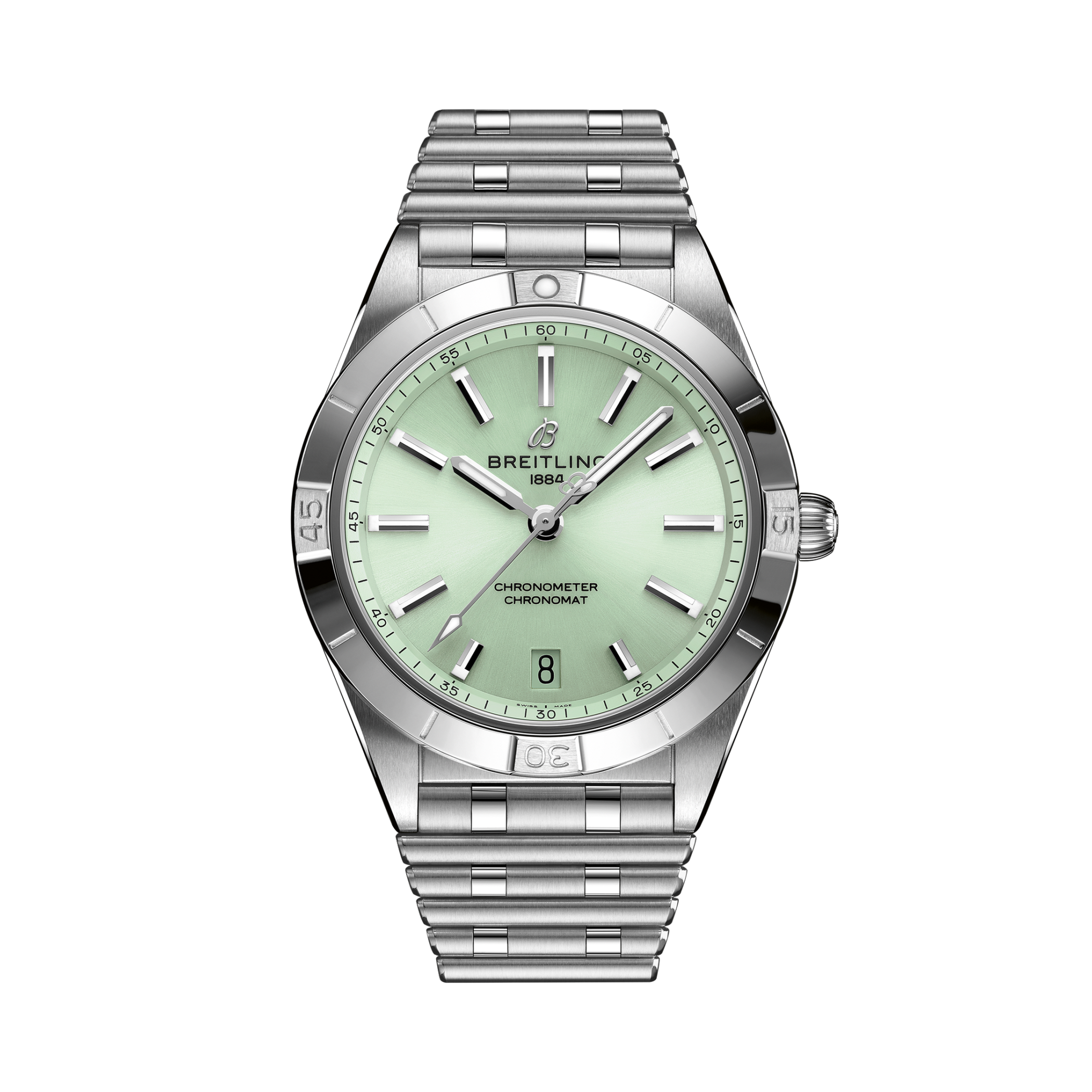 Chronomat Automatic 36 Verde menta | V-DIAL-COLOR-8888 dial, A10380101L1A1