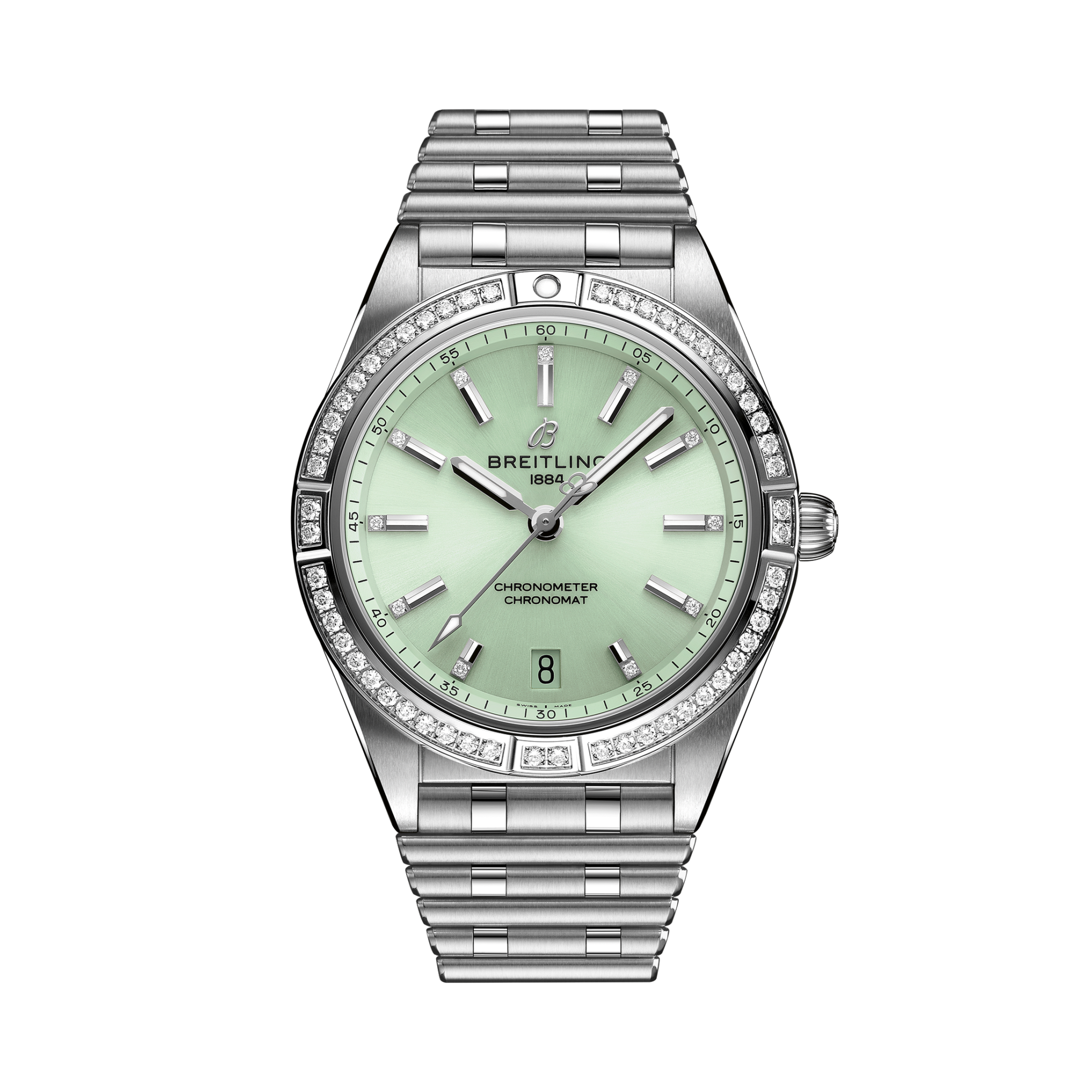 Chronomat automatic 36 Vert menthe | V-DIAL-COLOR-8888 dial, A10380591L1A1