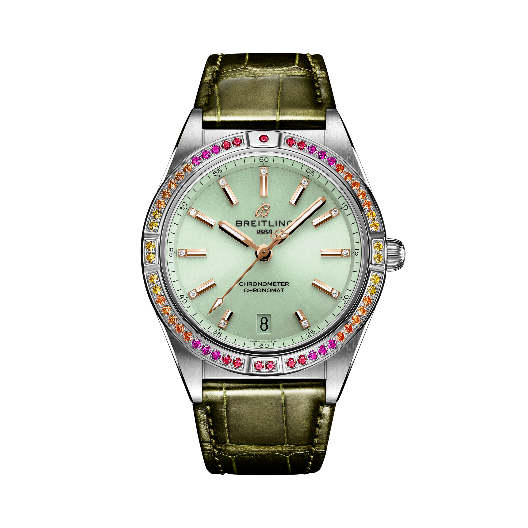 Chronomat Automatic 36 South Sea Mint green | V-DIAL-COLOR-8888 dial, A10380611L1P1