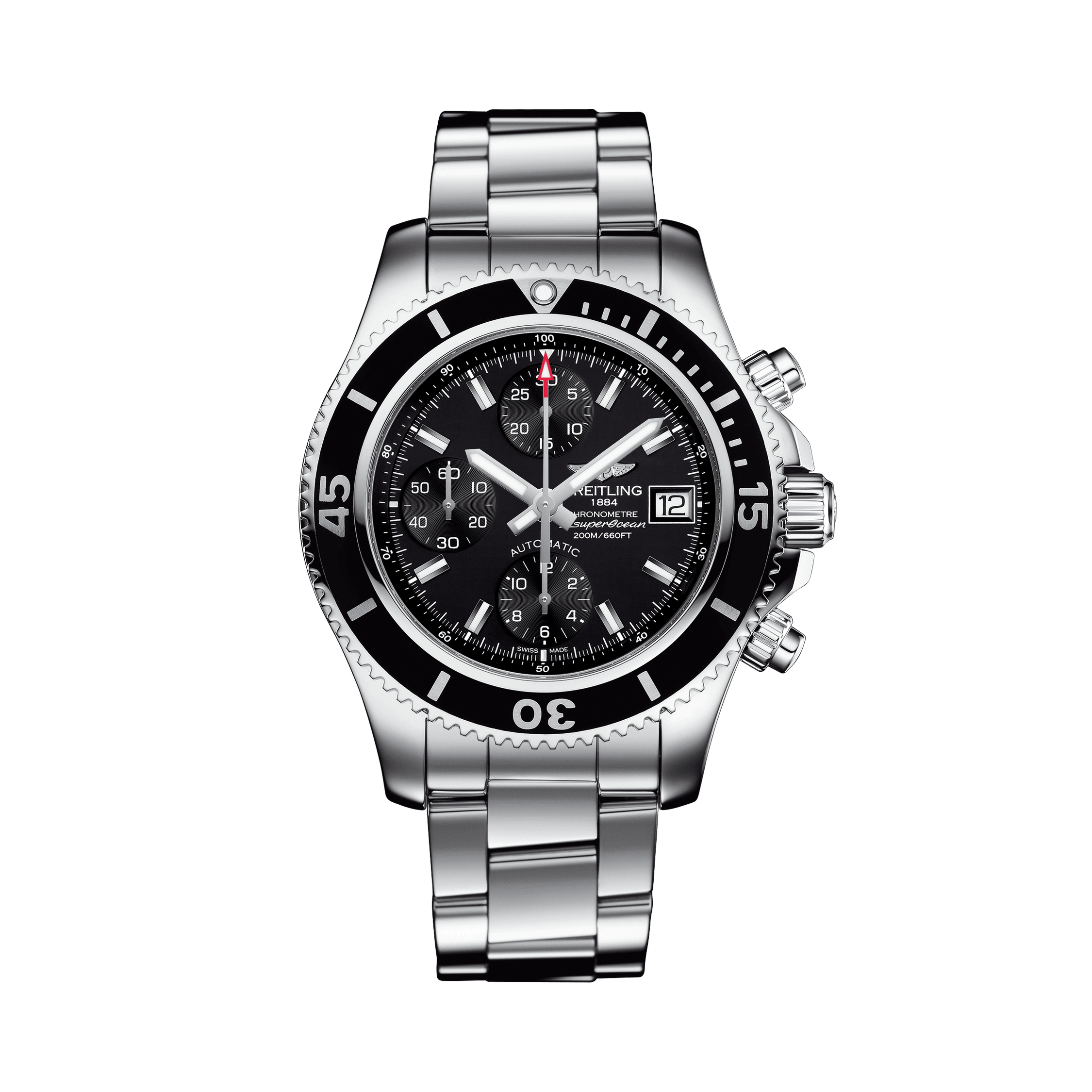 Superocean Chronograph 42 Black | V-DIAL-COLOR-5686 dial, A13311C91B1A1