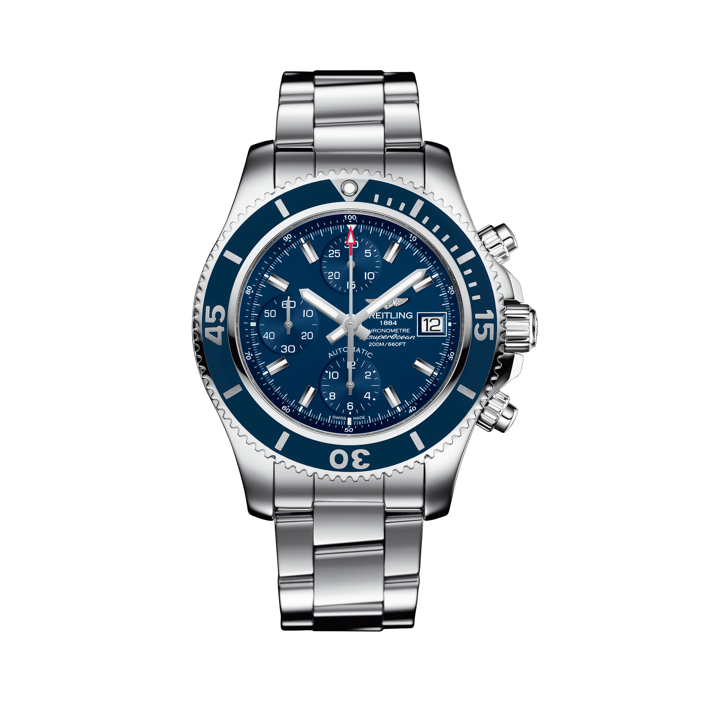 Superocean Chronograph 42 Blue | V-DIAL-COLOR-5714 dial, A13311D11C1A1