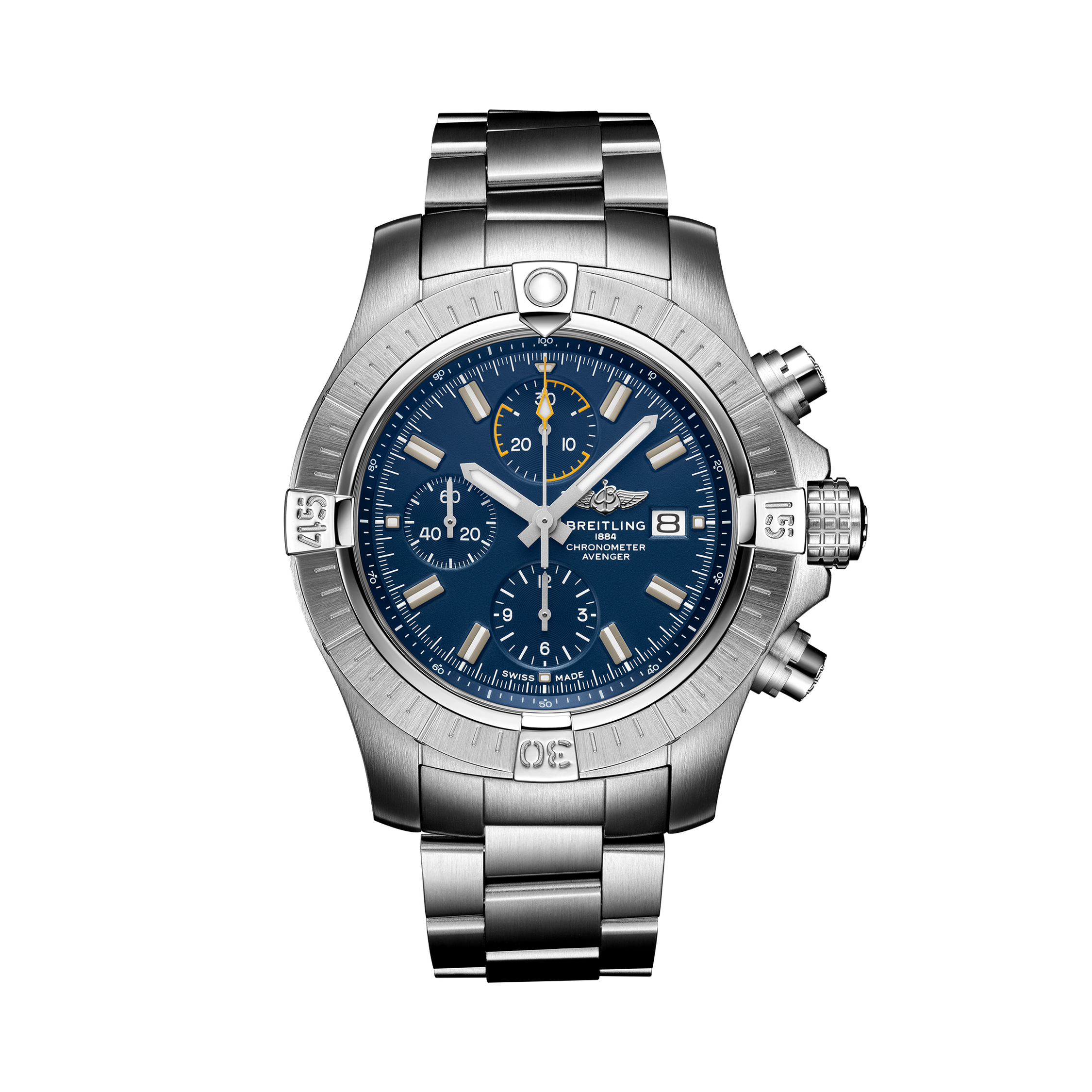 Avenger Chronograph 45 Blue | V-DIAL-COLOR-5714 dial, A13317101C1A1