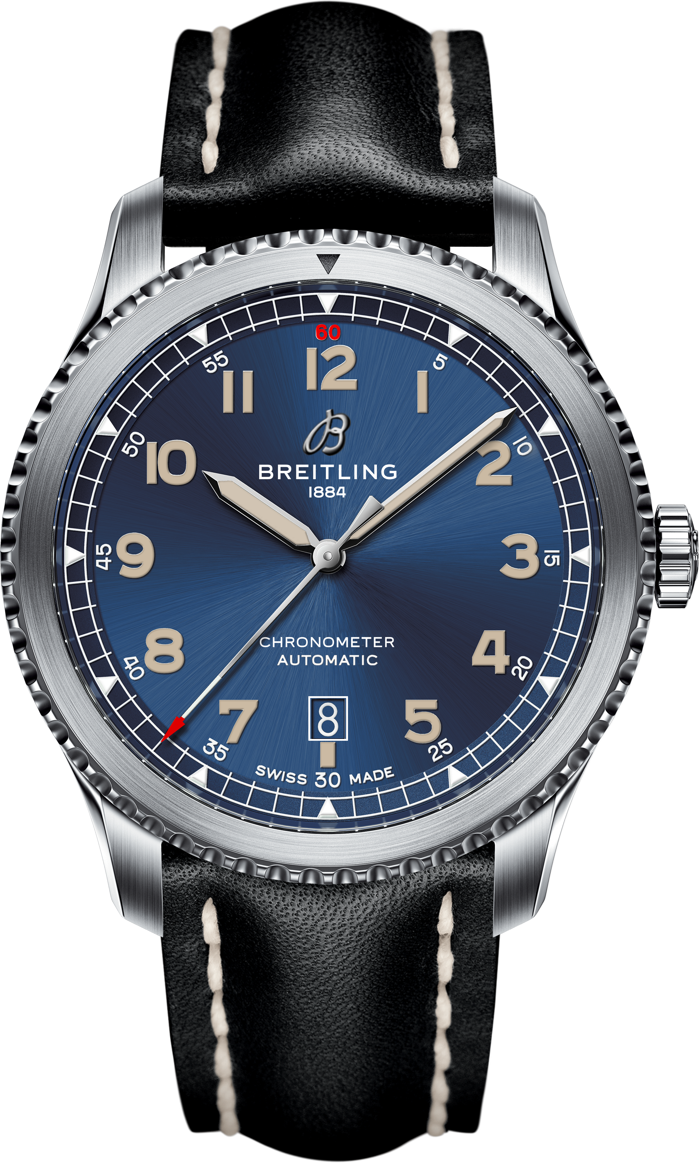 Aviator 8 Automatic 41 Blue | V-DIAL-COLOR-5714 dial, A17315101C1X4