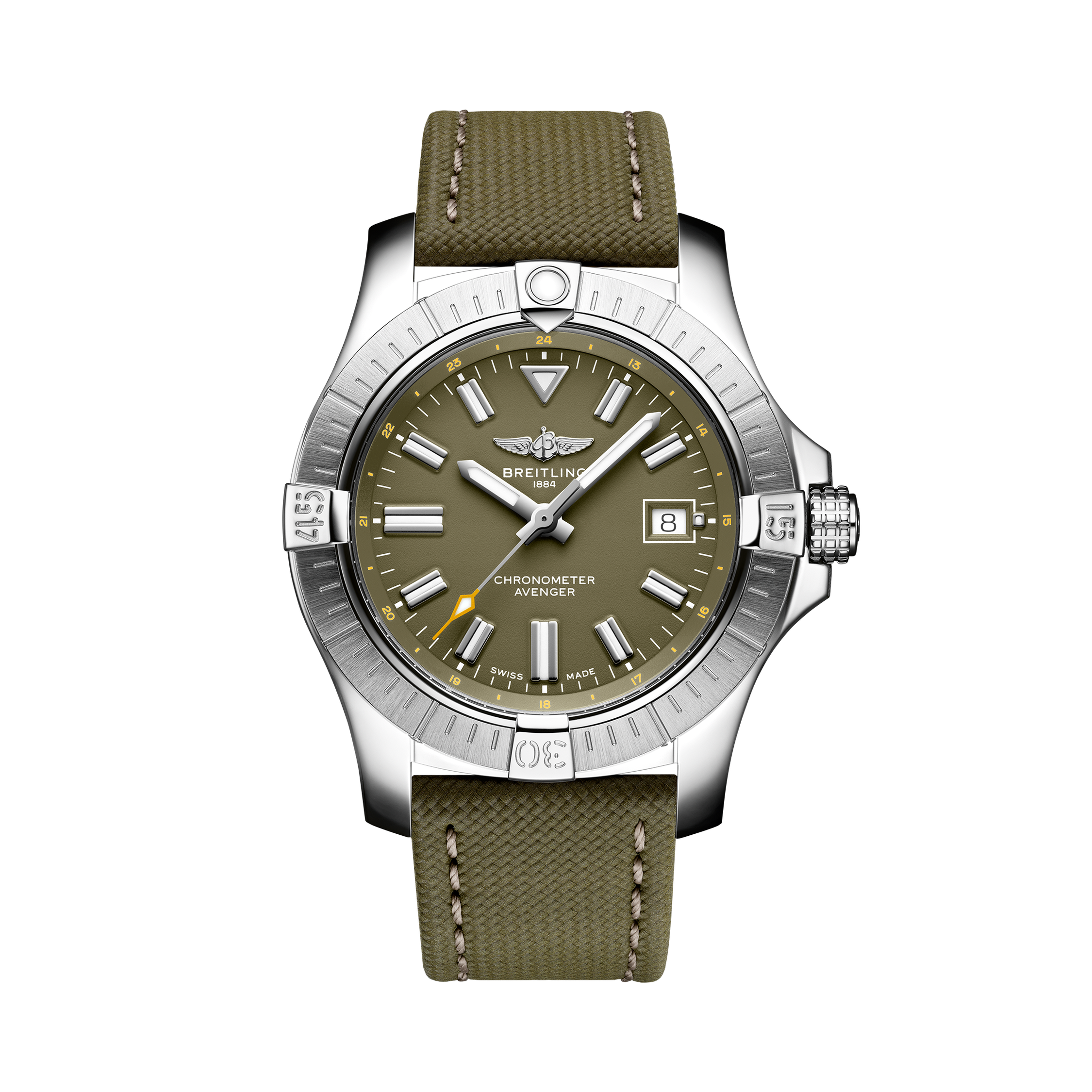 Avenger Automatic 43 Green | V-DIAL-COLOR-5765 dial, A17318101L1X1