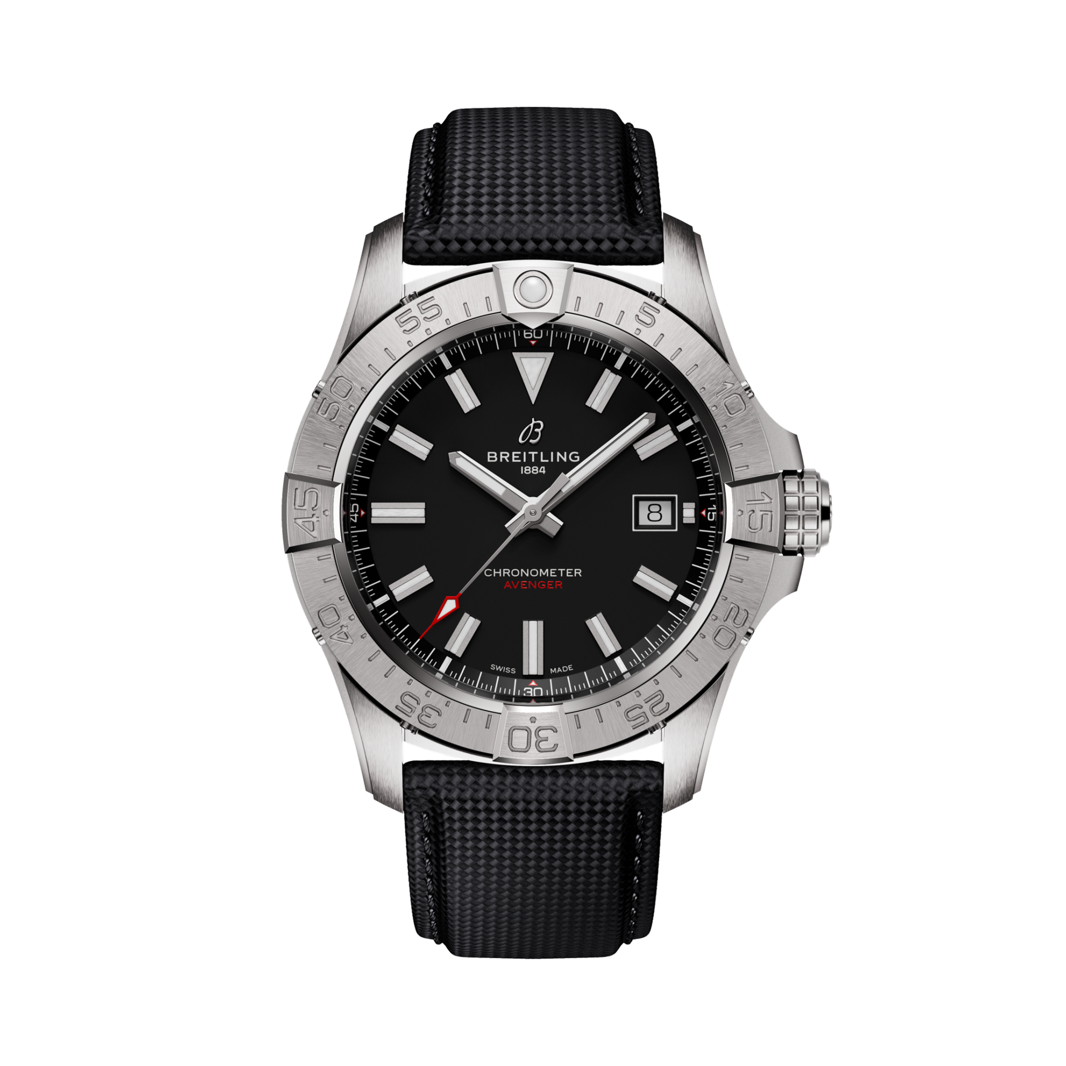 Avenger Automatic 42 Black | V-DIAL-COLOR-5686 dial, A17328101B1X1