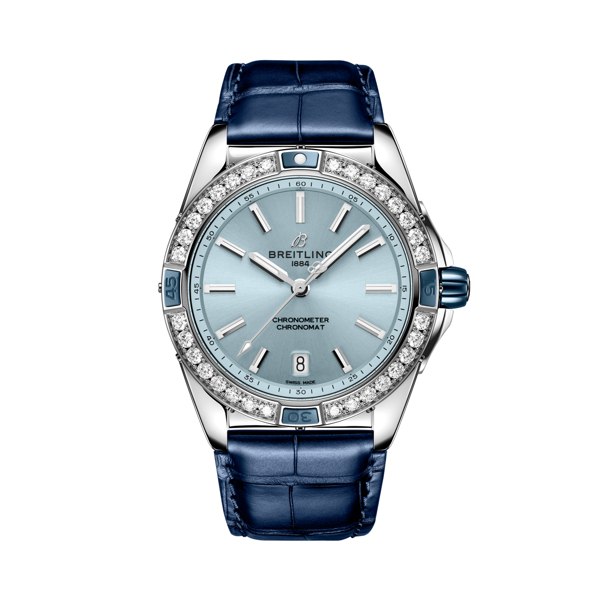 Super Chronomat Automatic 38 Blue | V-DIAL-COLOR-5714 dial, A17356531C1P1