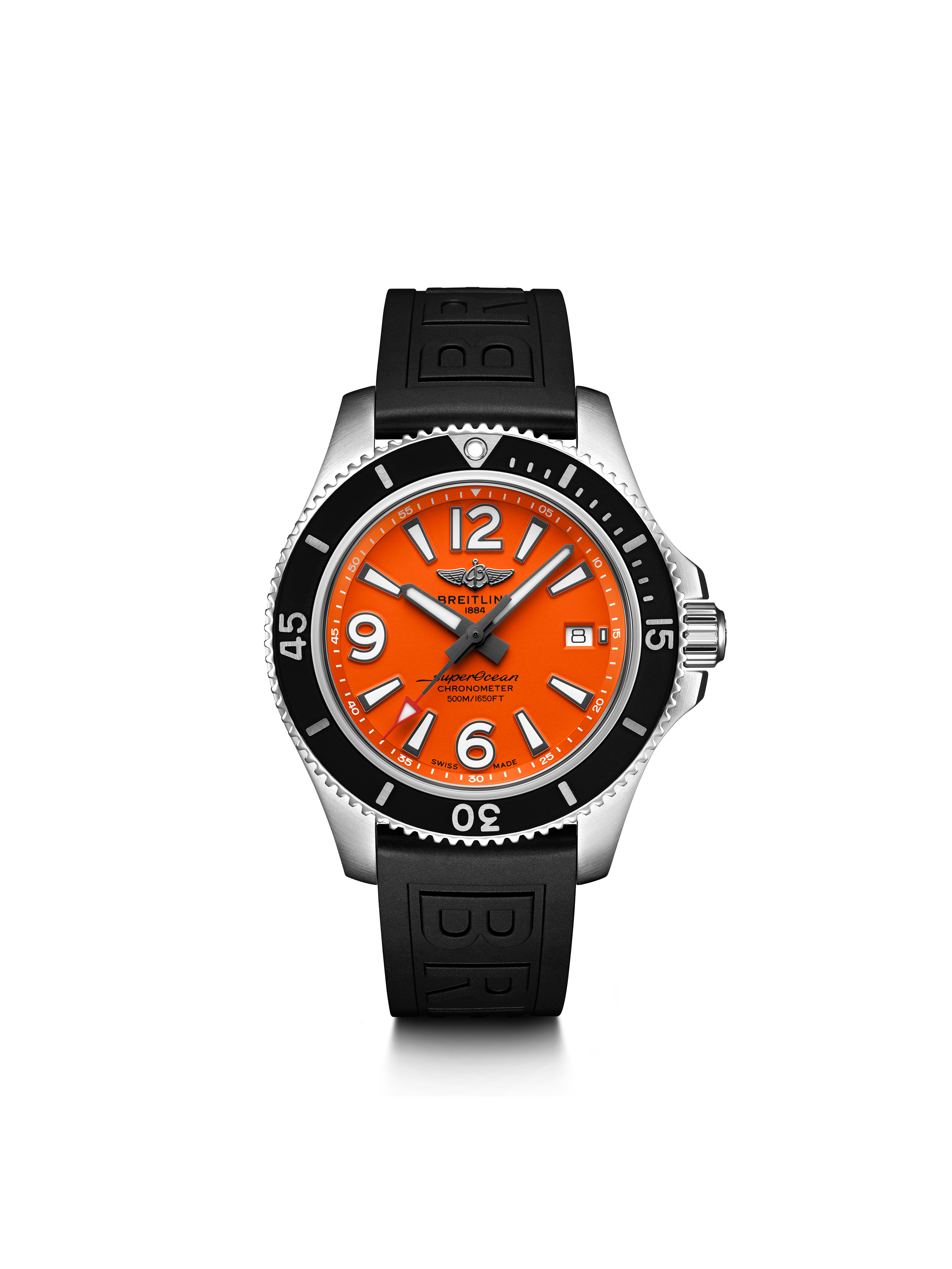 Superocean Automatic 42 Orange | V-DIAL-COLOR-5800 dial, A17366D71O1S2