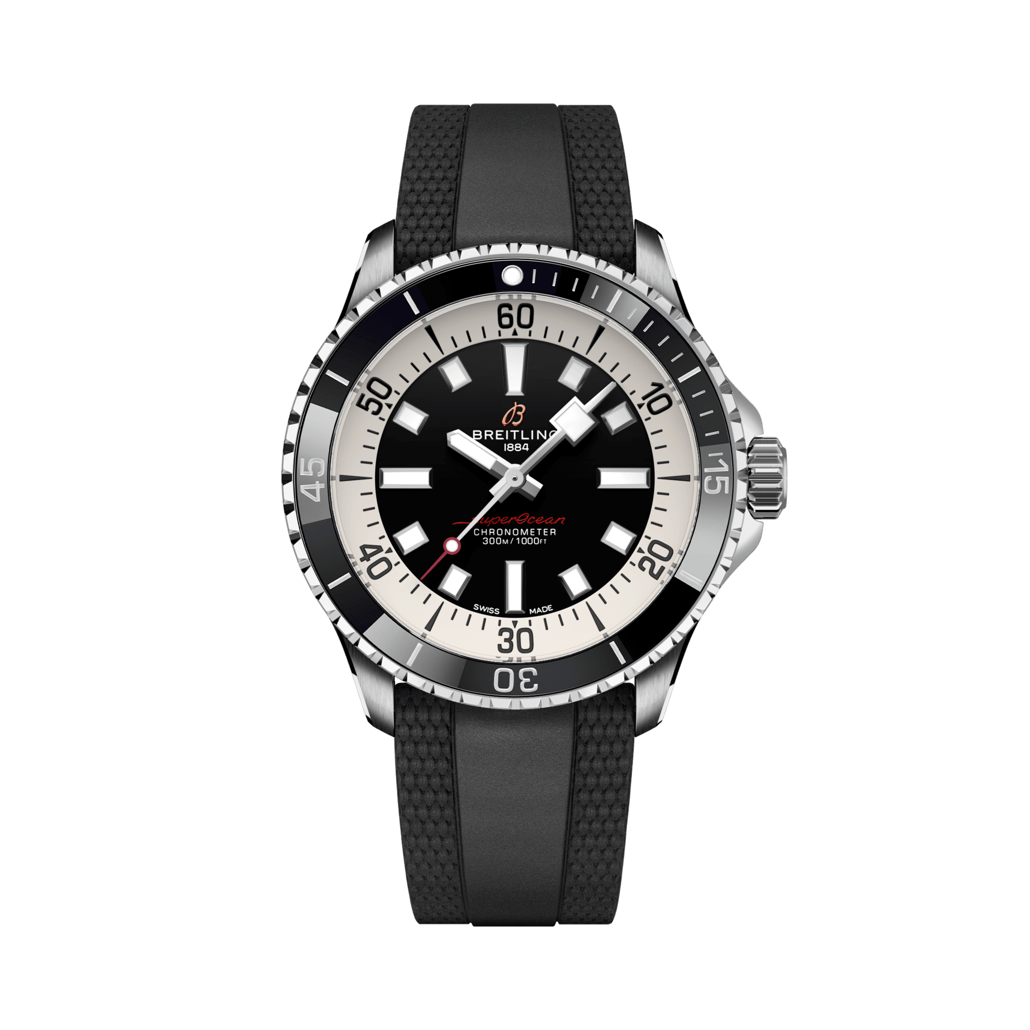 Superocean Automatic 42 Negro | V-DIAL-COLOR-5686 dial, A17375211B1S1