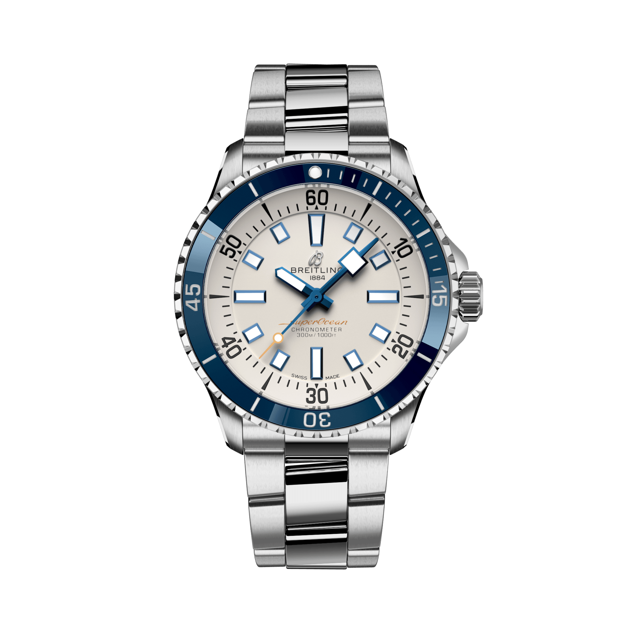 Superocean Automatic 42 Crème | V-DIAL-COLOR-5842 dial, A17375E71G1A1