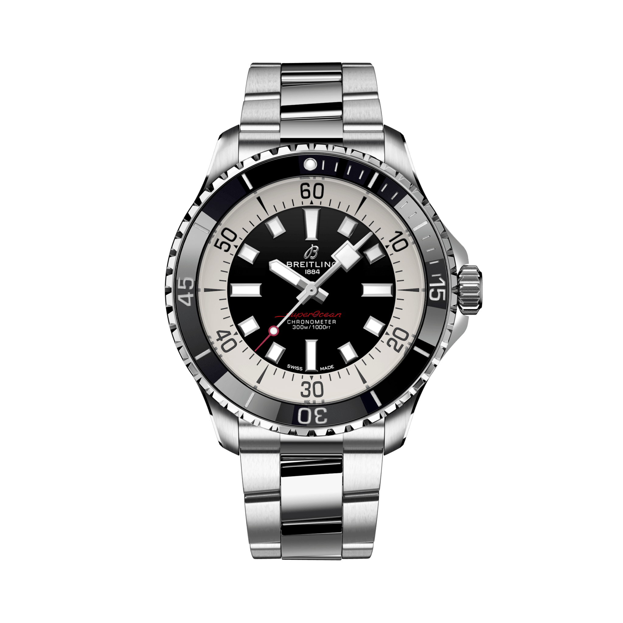 Superocean Automatic 44 Negro | V-DIAL-COLOR-5686 dial, A17376211B1A1