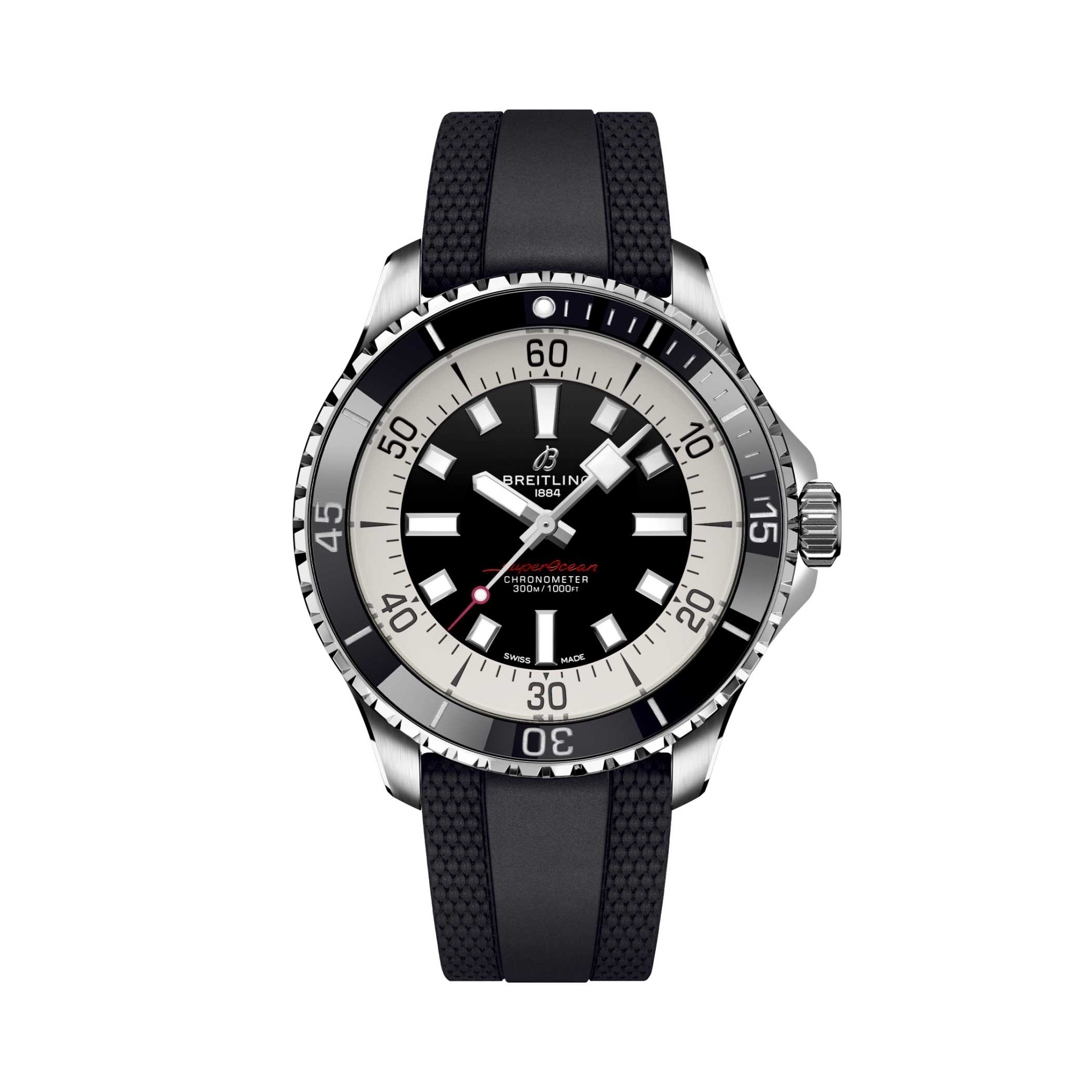 Superocean Automatic 44 Black | V-DIAL-COLOR-5686 dial, A17376211B1S1