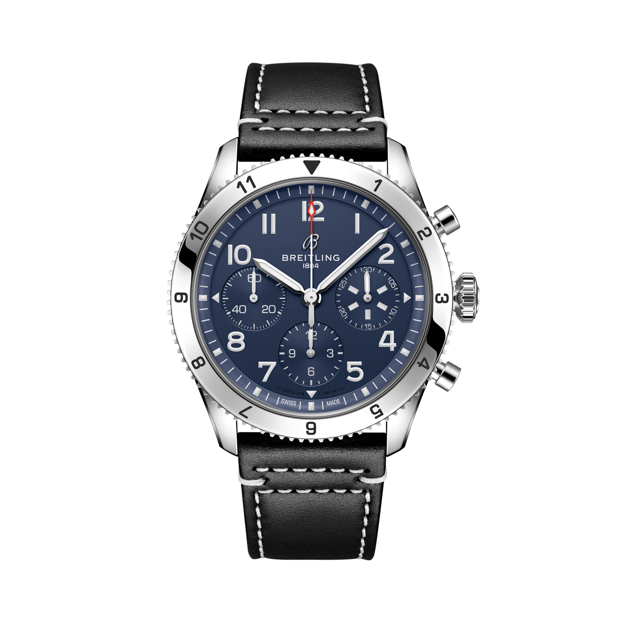 Classic AVI Chronograph 42 Tribute to Vought F4U Corsair Blue | V-DIAL-COLOR-5714 dial, A233801A1C1X1