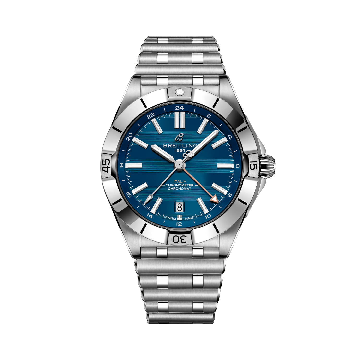 Chronomat Automatic GMT 40 Six Nations Italy Bleu | V-DIAL-COLOR-5714 dial, A323981C1C1A1