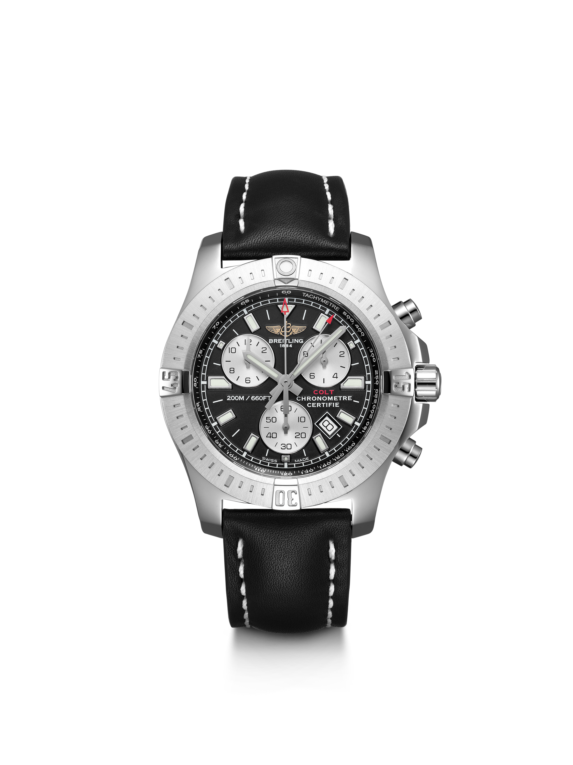 Colt Chronograph Black | V-DIAL-COLOR-5686 dial, A73388111B1X1