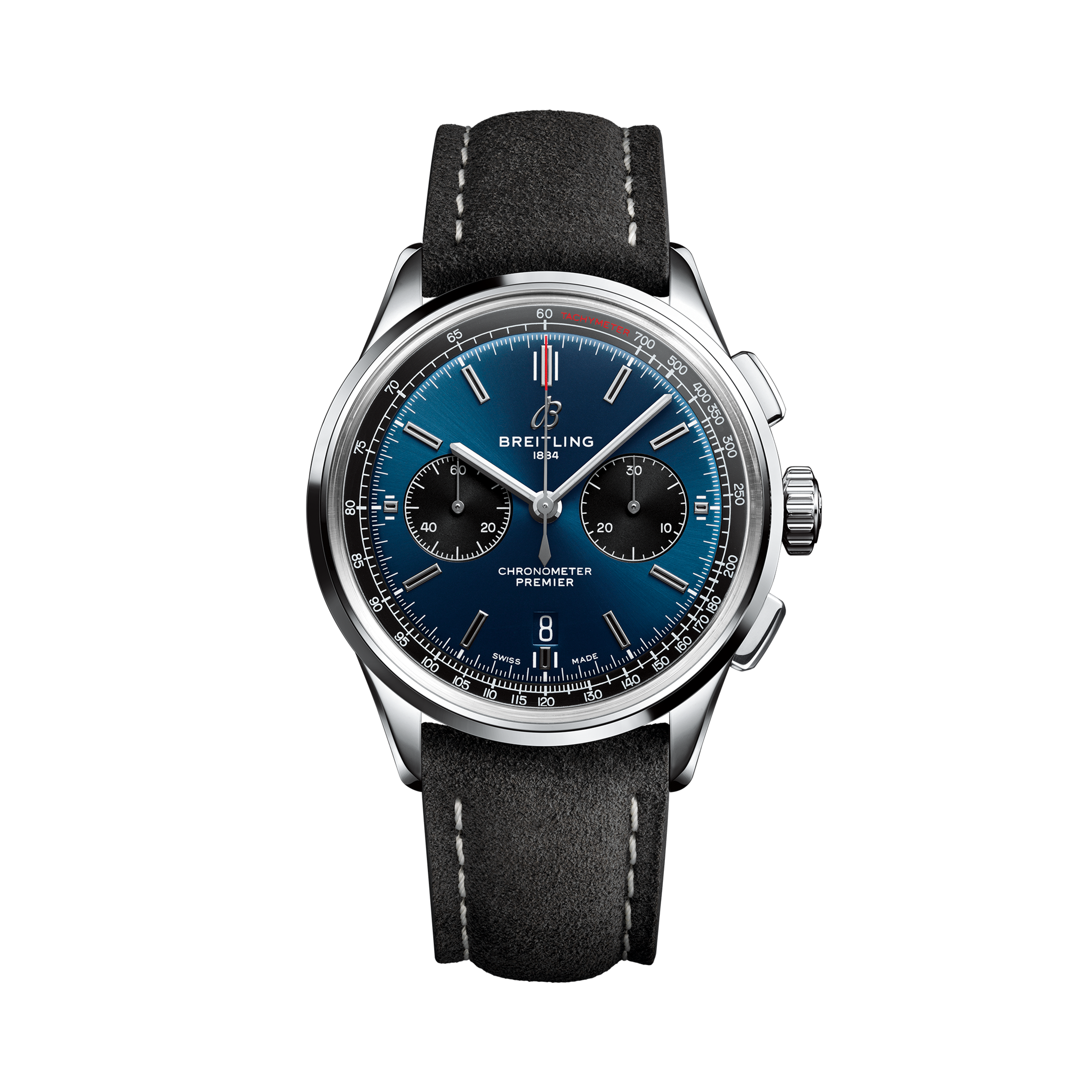 Premier B01 Chronograph 42 Bleu | V-DIAL-COLOR-5714 dial, AB0118221C1X4