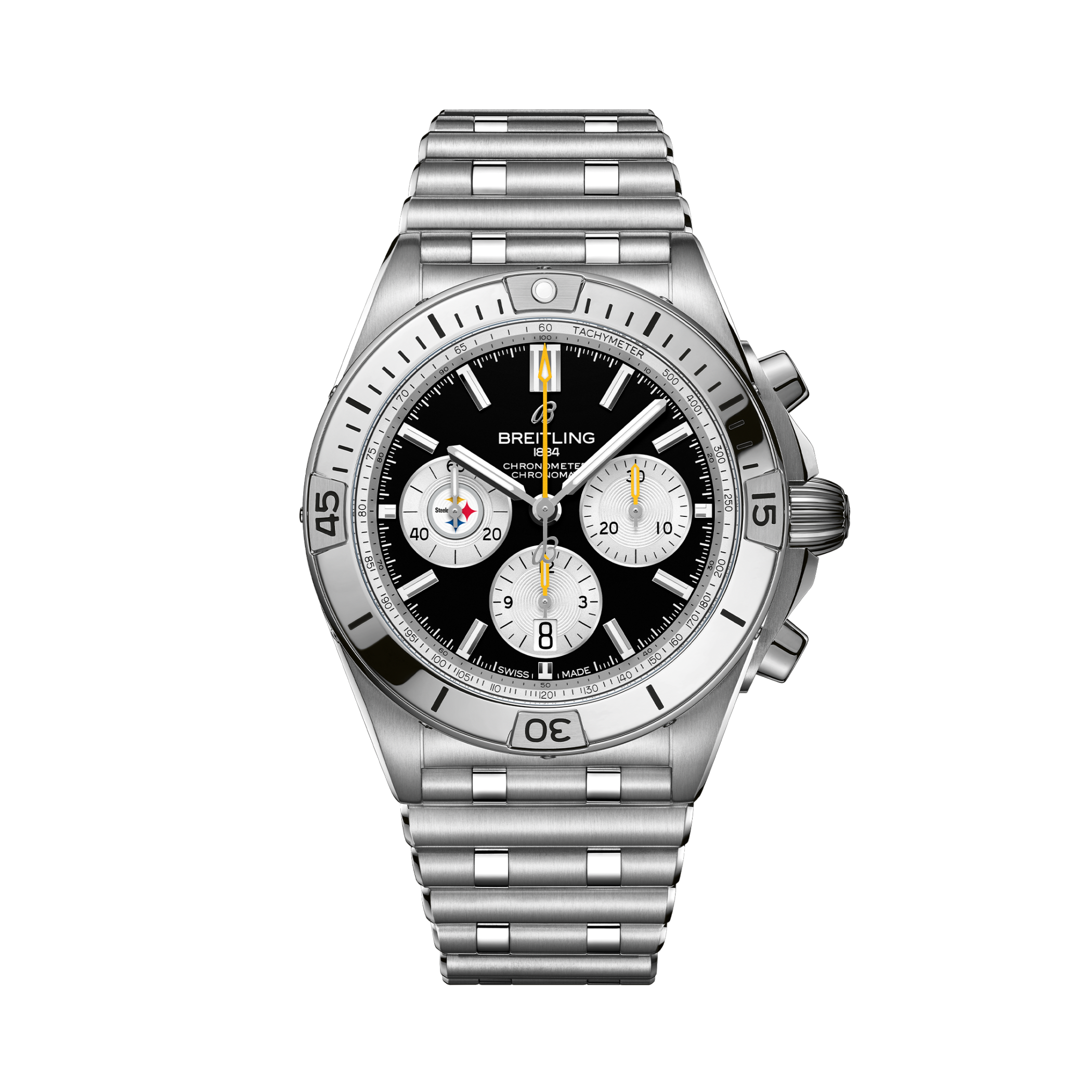 Chronomat B01 42 NFL Pittsburgh Steelers Edition