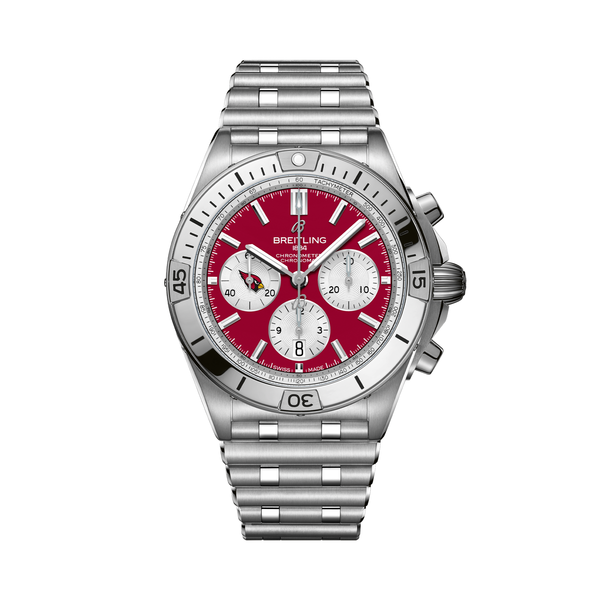 Chronomat B01 42 NFL Arizona Cardinals Edition Red | V-DIAL-COLOR-556644 dial, AB01342B1K6A1