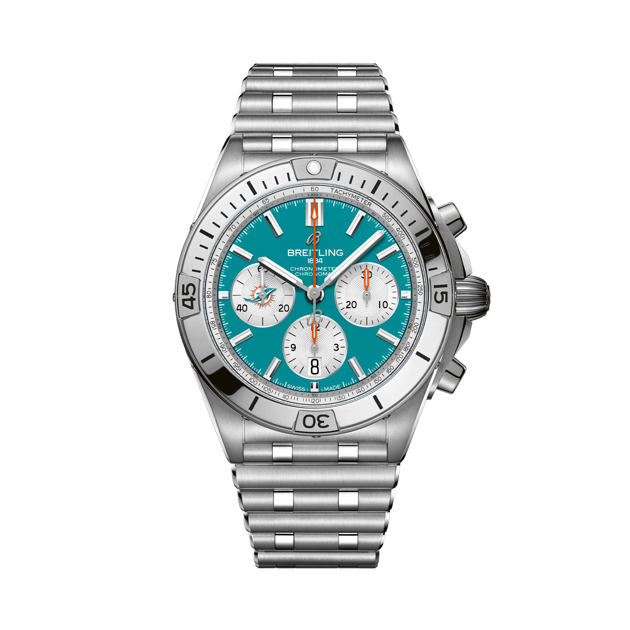 Chronomat B01 42 NFL Miami Dolphins Edition