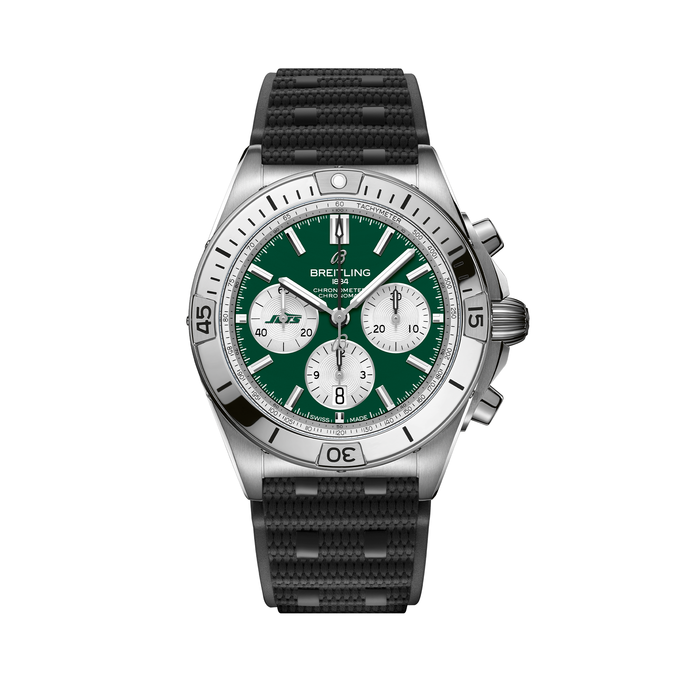 Chronomat B01 42 NFL New York Jets Edition Green | V-DIAL-COLOR-5765 dial, AB01342B1L5S1