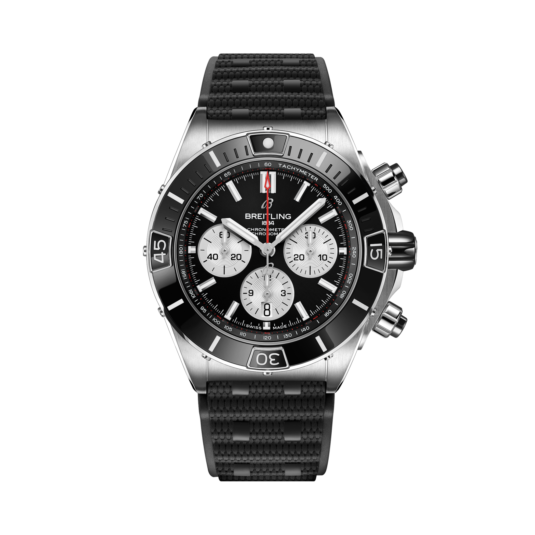 Super Chronomat B01 44 Noir | V-DIAL-COLOR-5686 dial, AB0136251B1S1