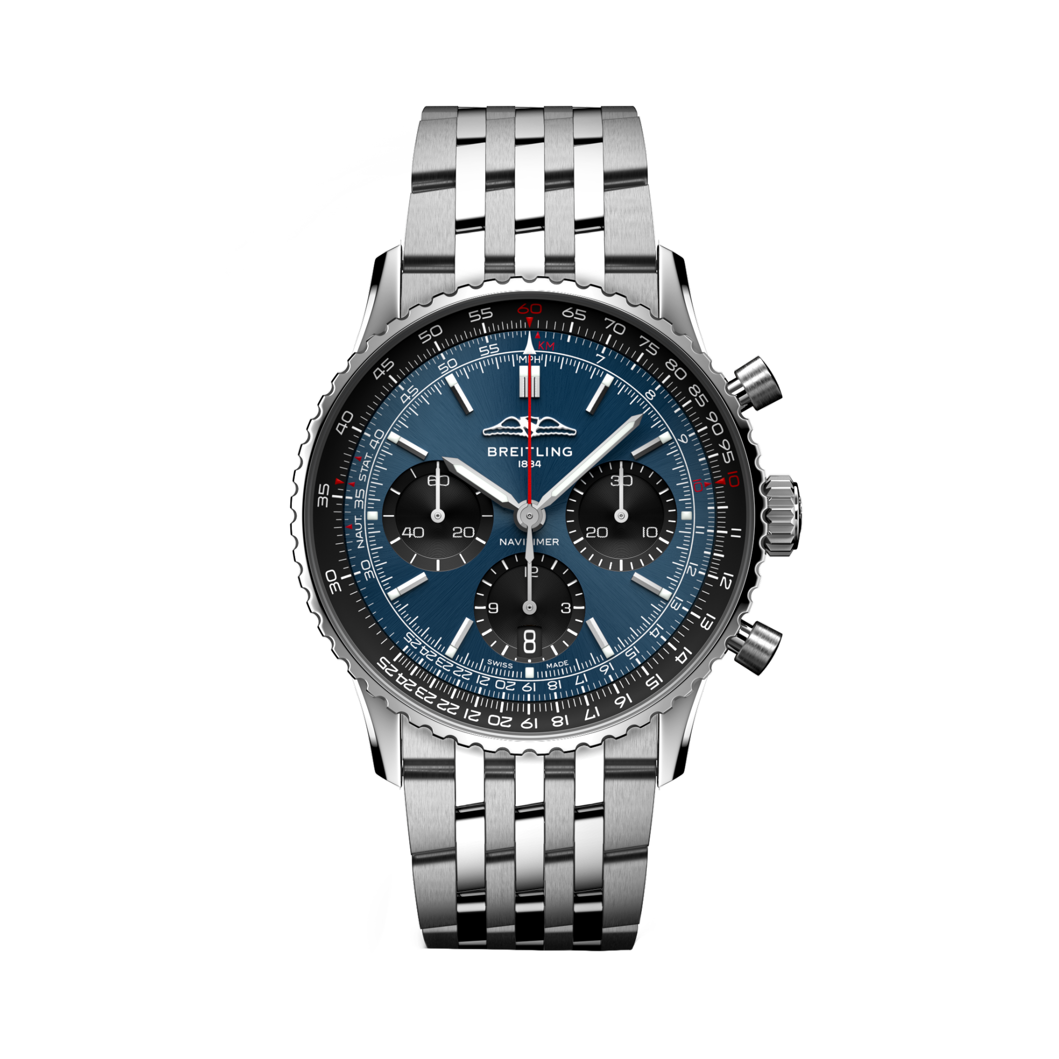 Navitimer B01 Chronograph 41 Blue | V-DIAL-COLOR-5714 dial, AB0139241C1A1