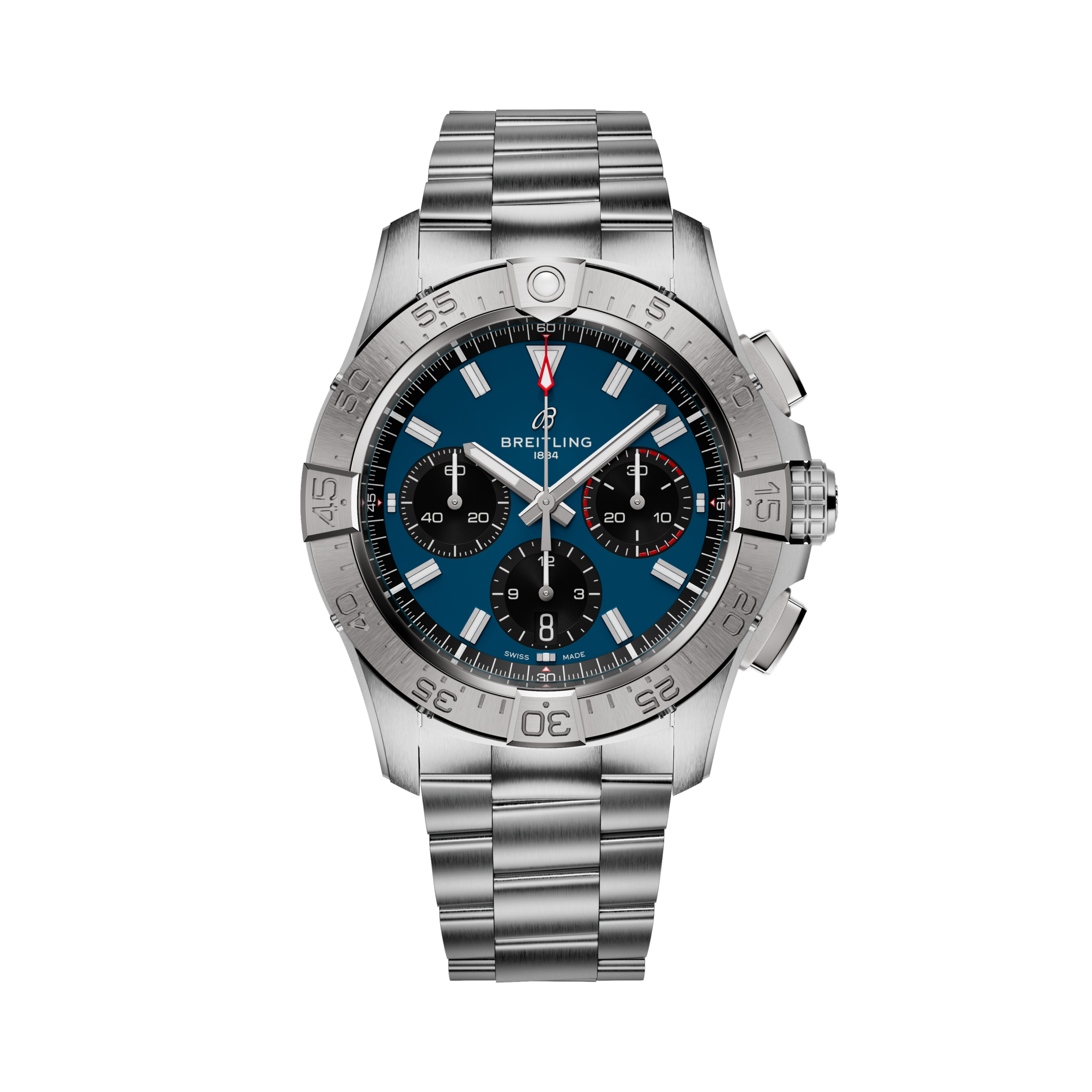 Avenger B01 Chronograph 42 Синий | V-DIAL-COLOR-5714 dial, AB0146101C1A1