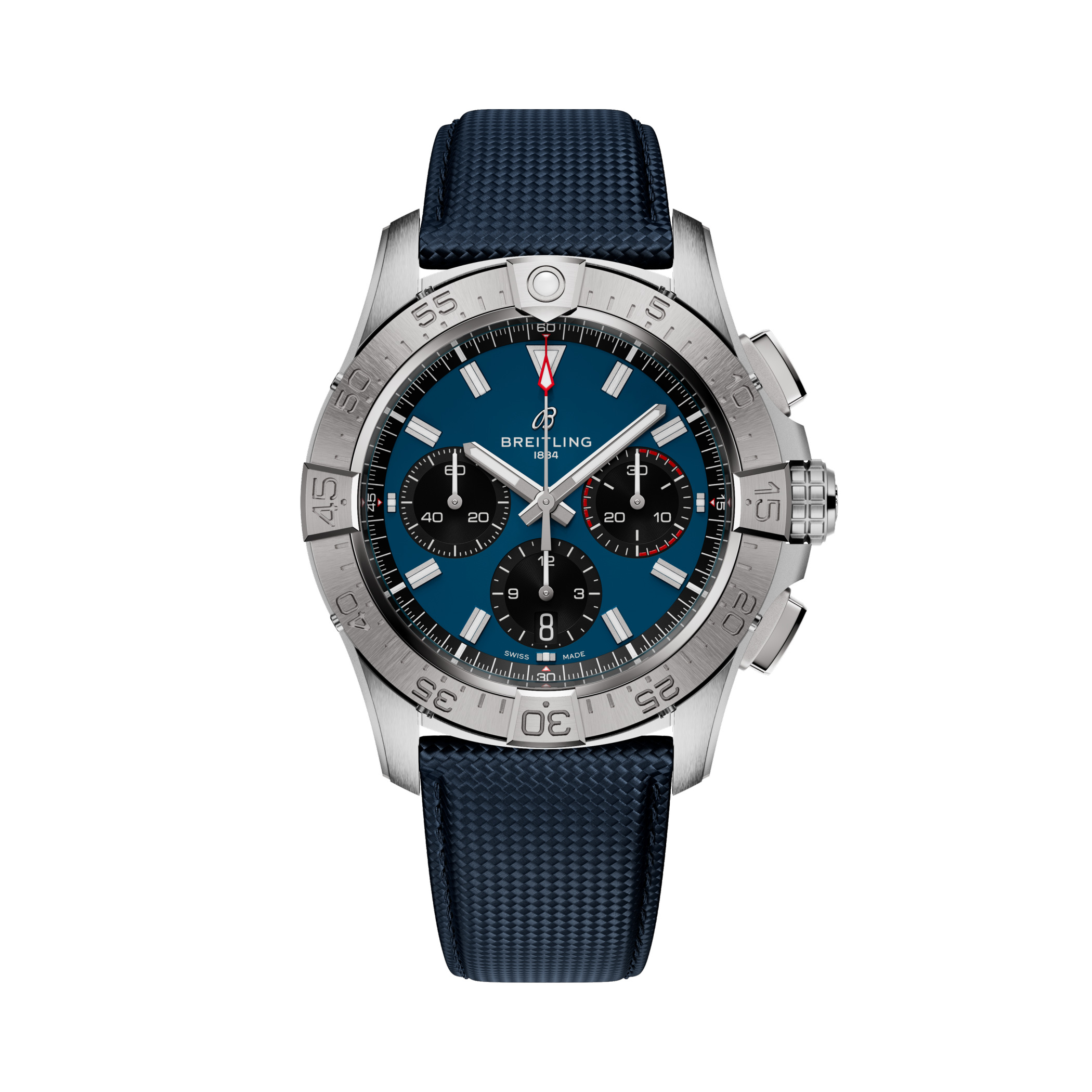 Avenger B01 Chronograph 42 Blue | V-DIAL-COLOR-5714 dial, AB0146101C1X1