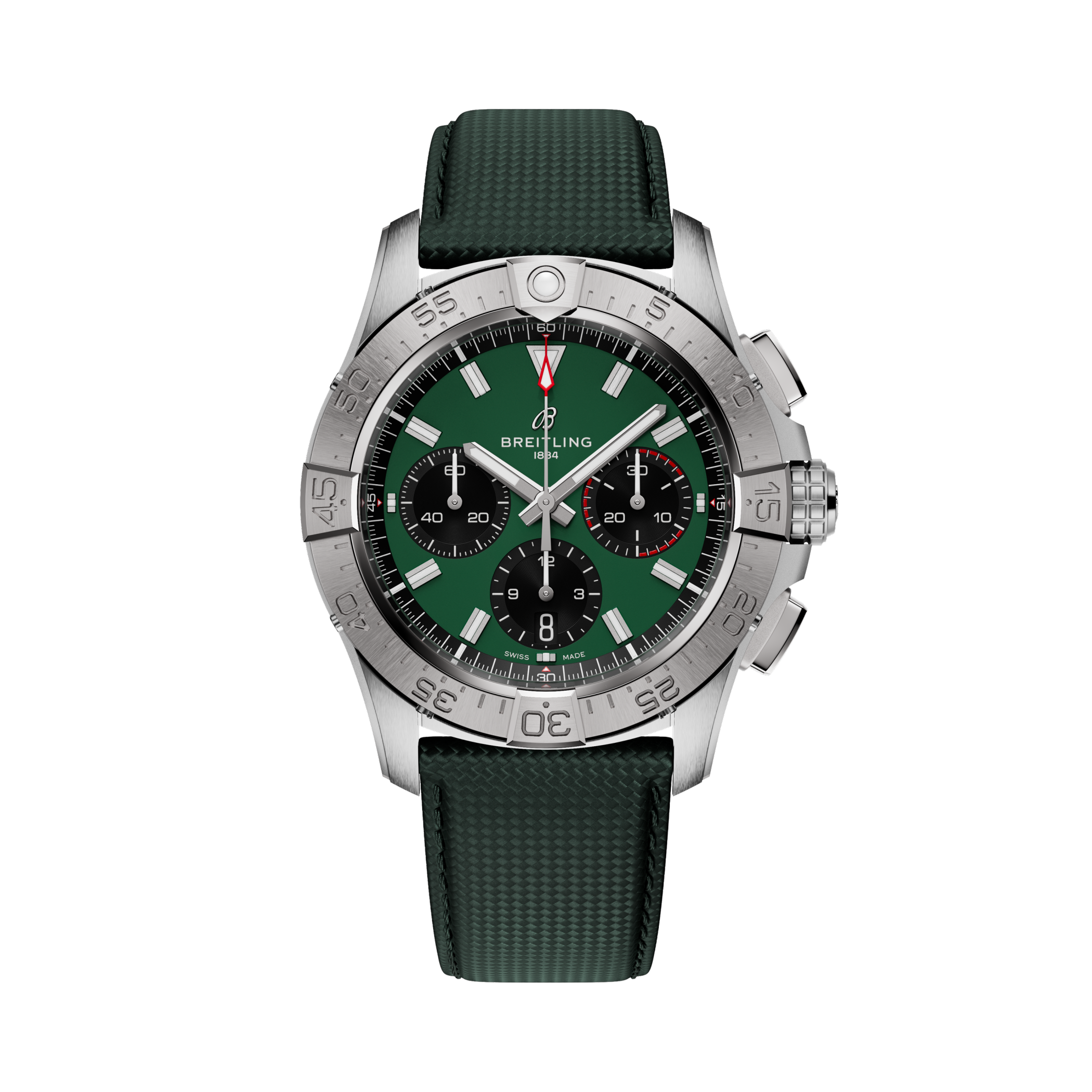 Avenger B01 Chronograph 42 Grün | V-DIAL-COLOR-5765 dial, AB0146101L1X1