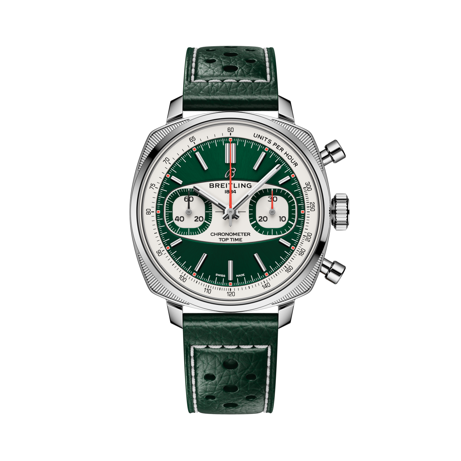 Top Time B01 Rallye Green | V-DIAL-COLOR-5765 dial, AB01771A1L1X1