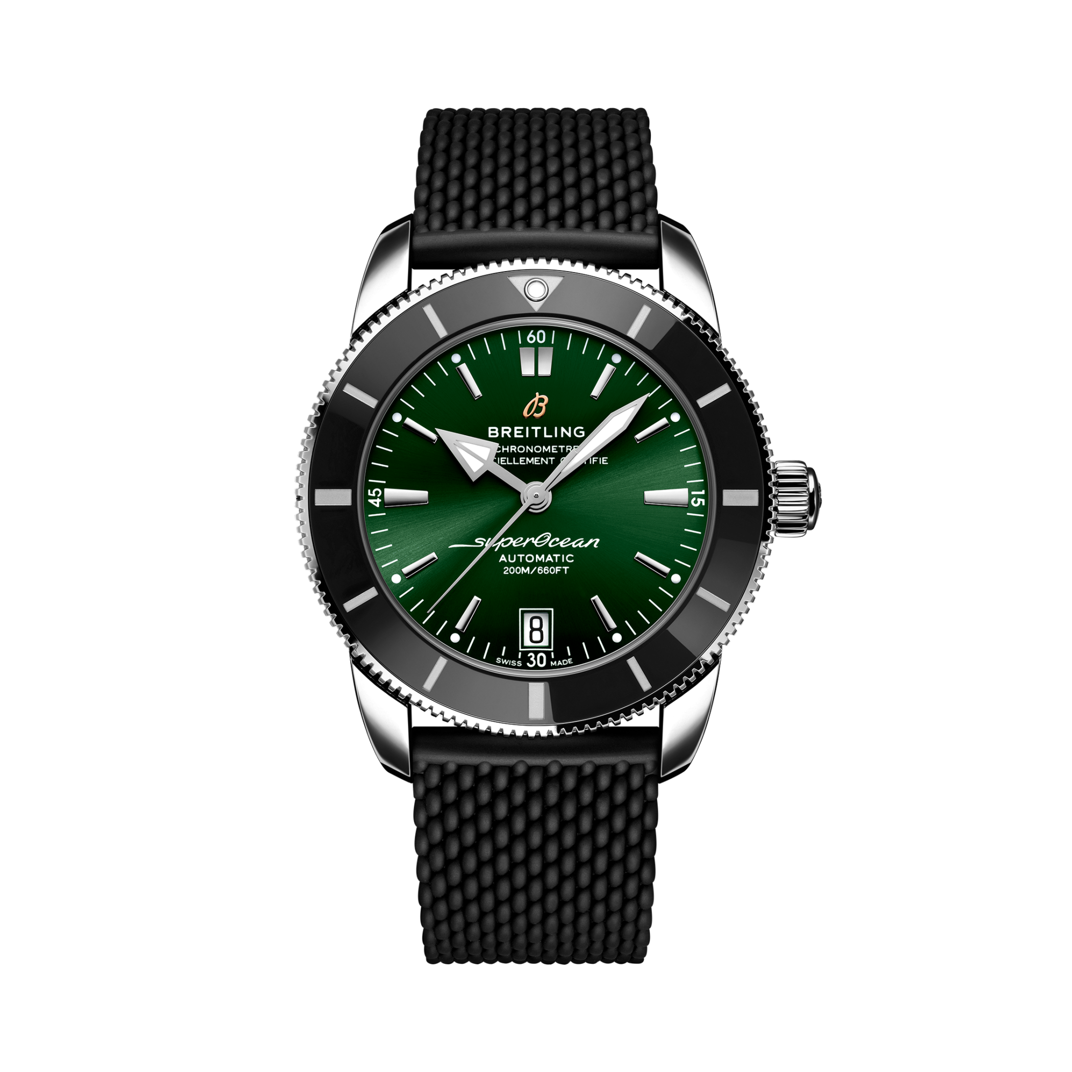 Superocean Heritage B20 Automatic 42 Vert | V-DIAL-COLOR-5765 dial, AB2010121L1S1