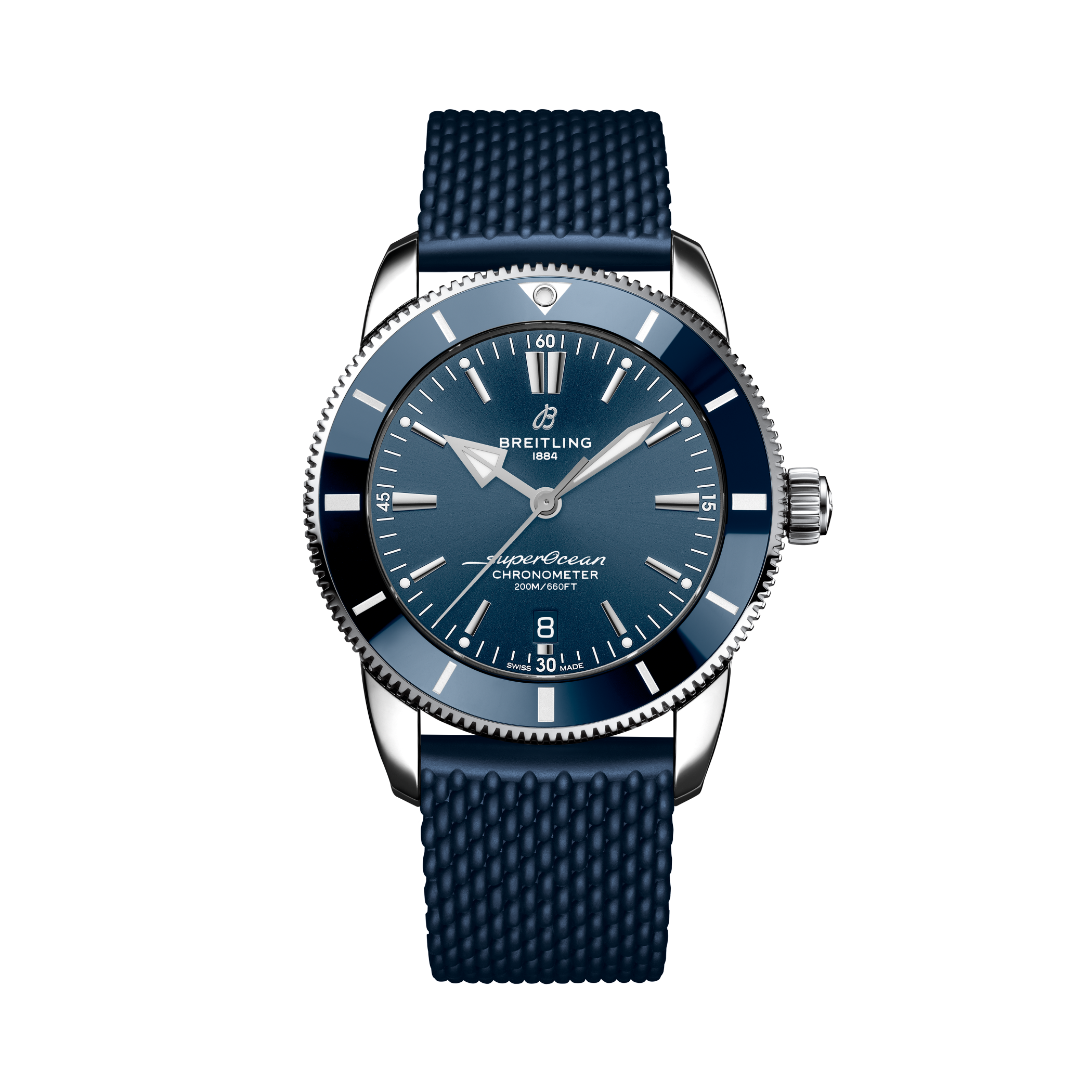 Superocean Heritage B20 Automatic 44 Blue | V-DIAL-COLOR-5714 dial, AB2030161C1S1