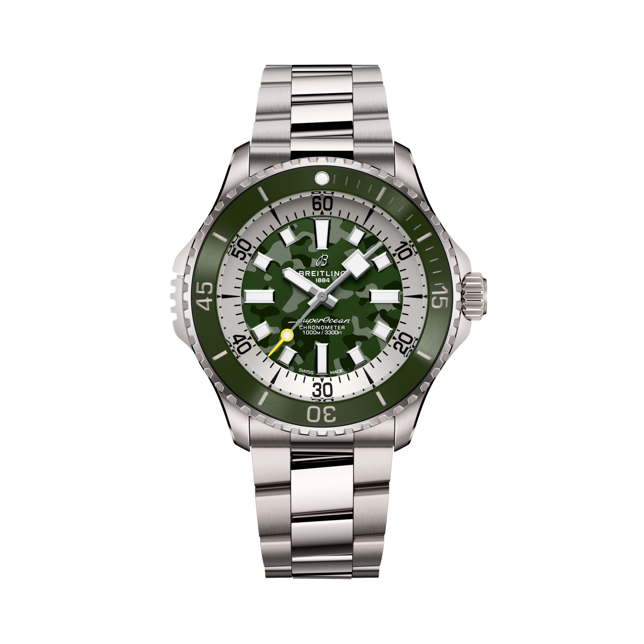 Superocean Automatic 46 Super Diver Verde | V-DIAL-COLOR-5765 dial, E10379D31L1E1