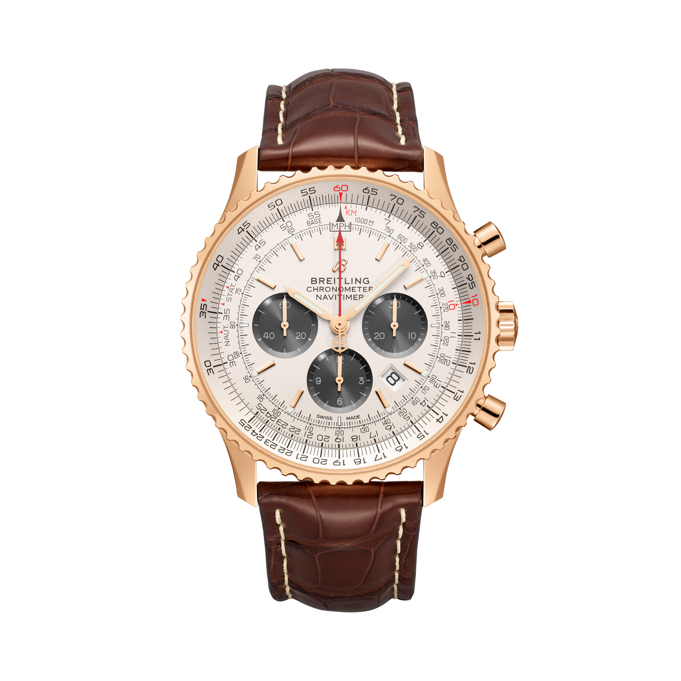 Navitimer B01 Chronograph 46 Cream | V-DIAL-COLOR-5842 dial, RB0127121G1P2