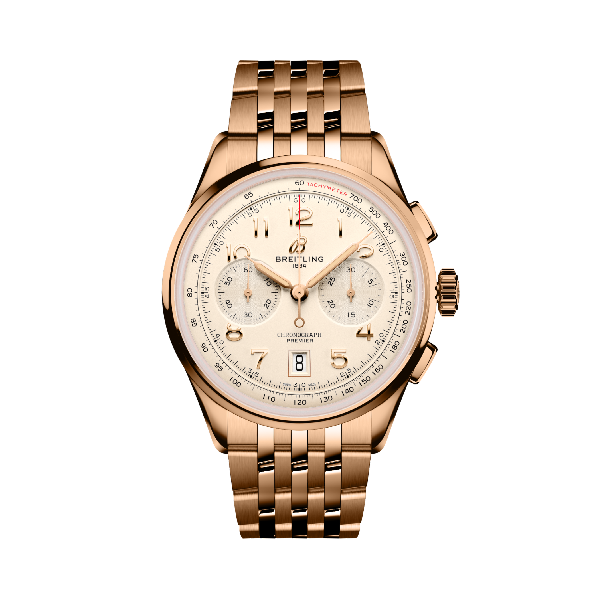 Premier B01 Chronograph 42 Crema | V-DIAL-COLOR-5842 dial, RB0145371G1R1