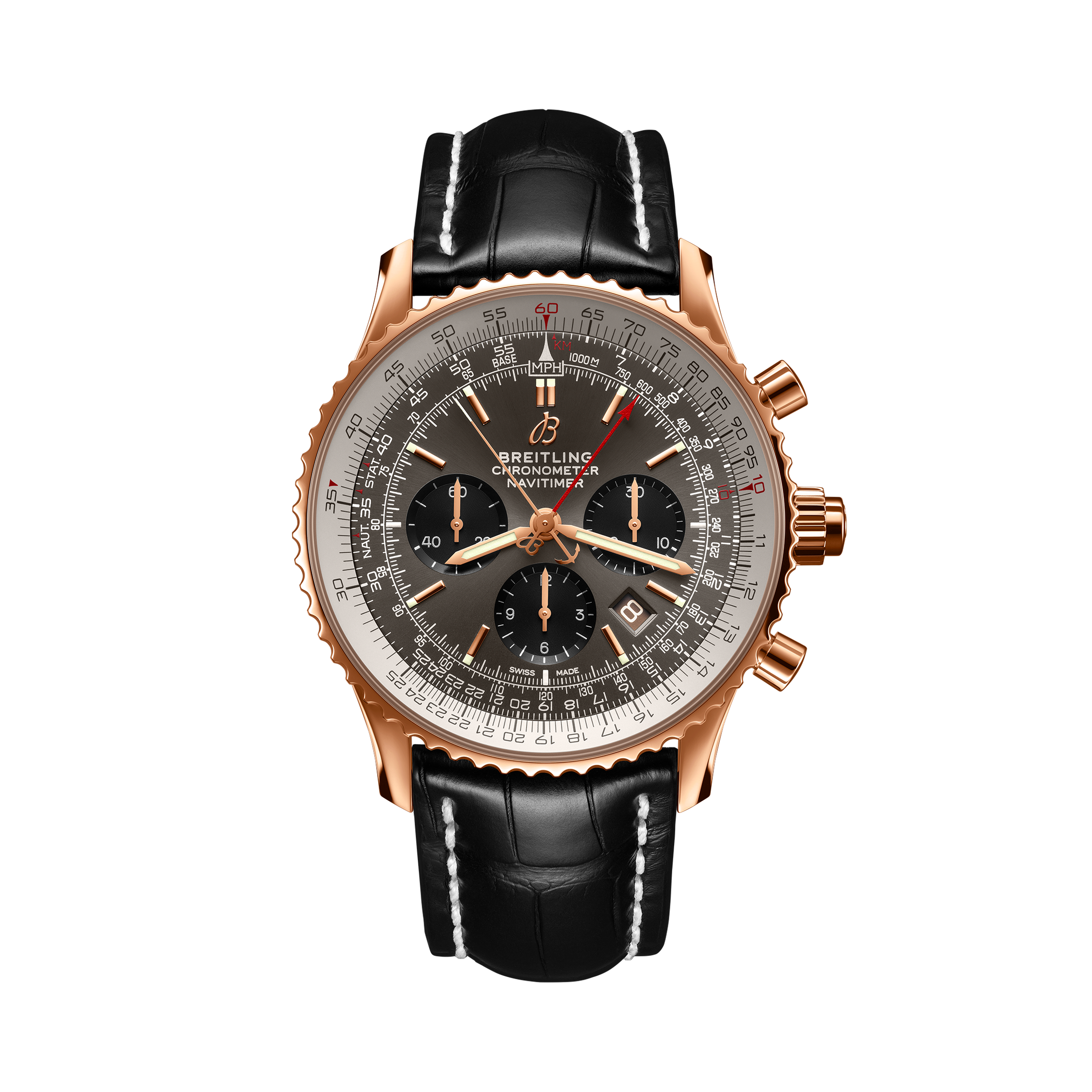 Navitimer B03 Chronograph Rattrapante 45 Anthracite | V-DIAL-COLOR-5664 dial, RB0311E61F1P1