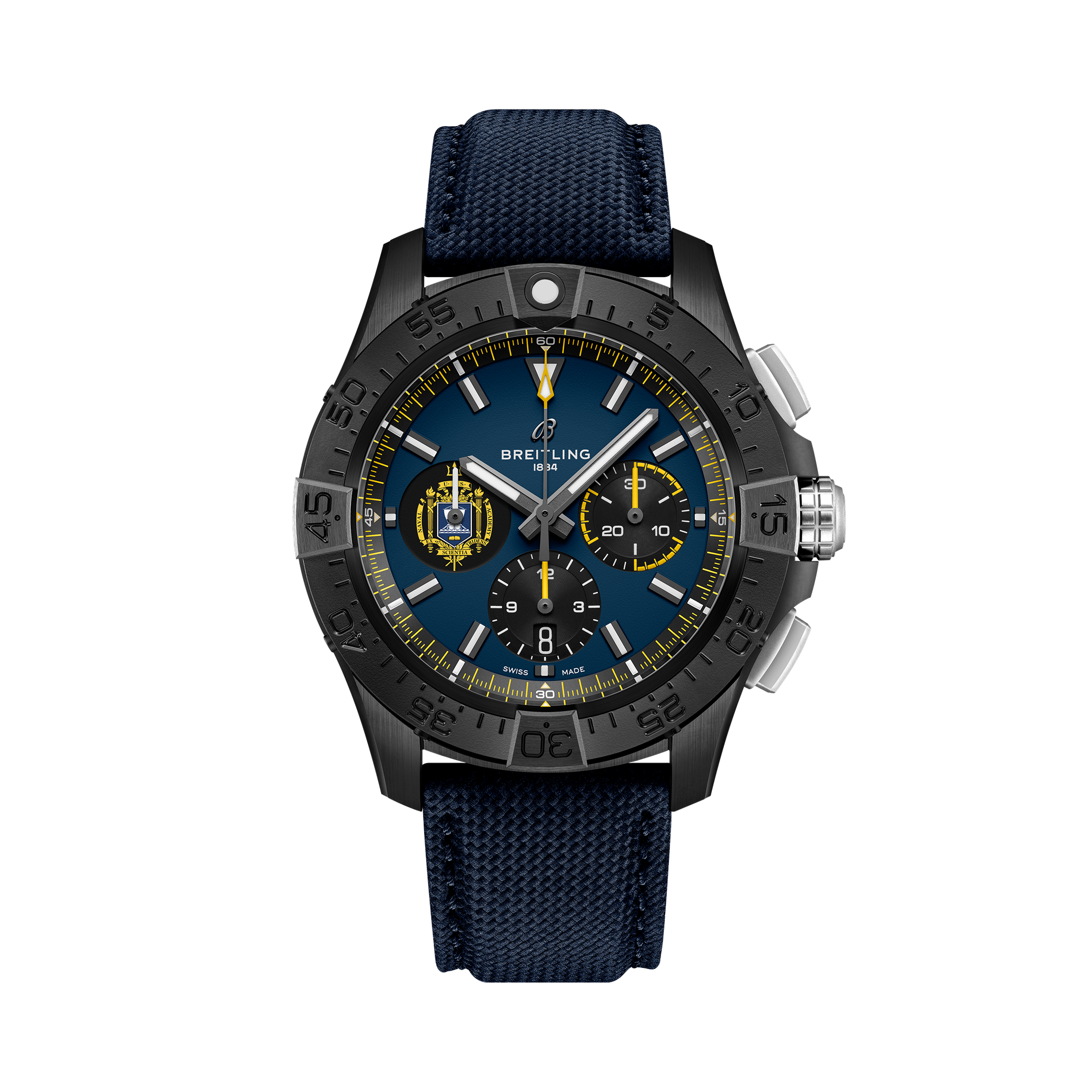 Avenger B01 Chronograph 44 Night Mission US Naval Academy