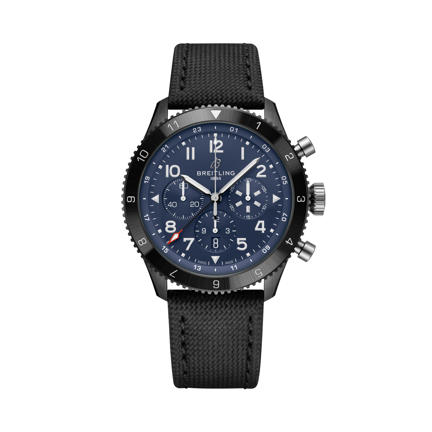 Super AVI B04 Chronograph GMT 46 Tribute to Vought F4U Corsair Blue | V-DIAL-COLOR-5714 dial, SB04452A1C1X1