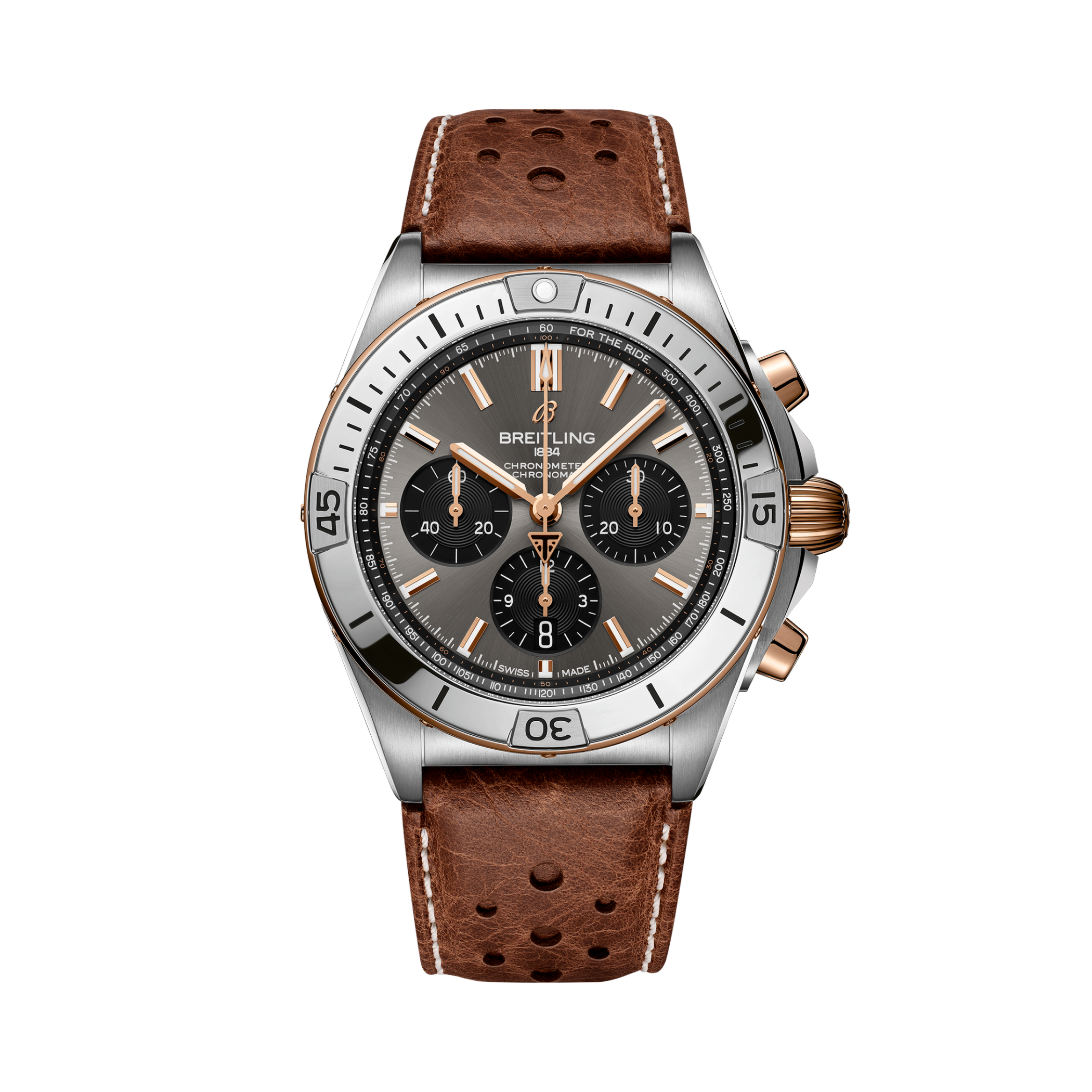 Chronomat B01 42 Triumph Anthrazit | V-DIAL-COLOR-5664 dial, TB0134101M1X1