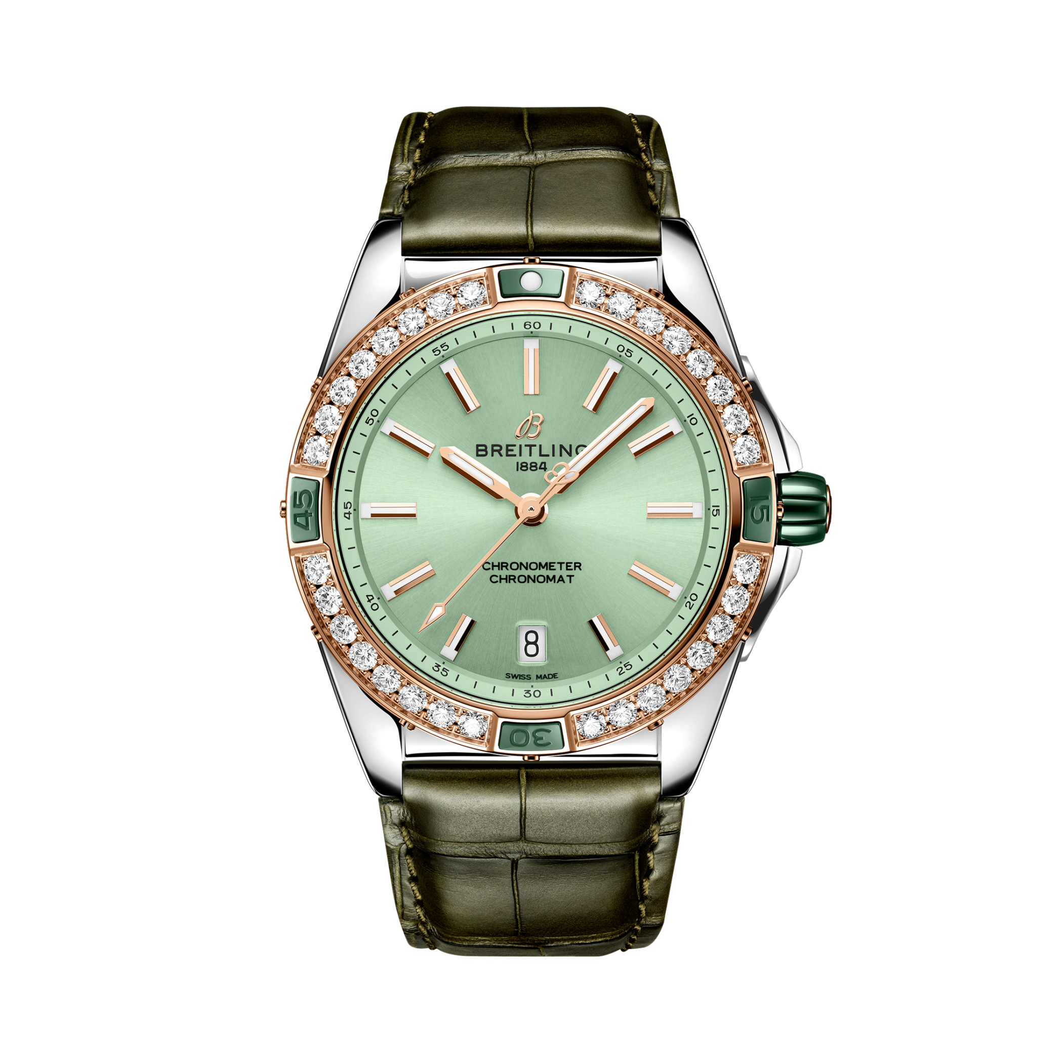 Super Chronomat Automatic 38 Green | V-DIAL-COLOR-5765 dial, U17356531L1P1