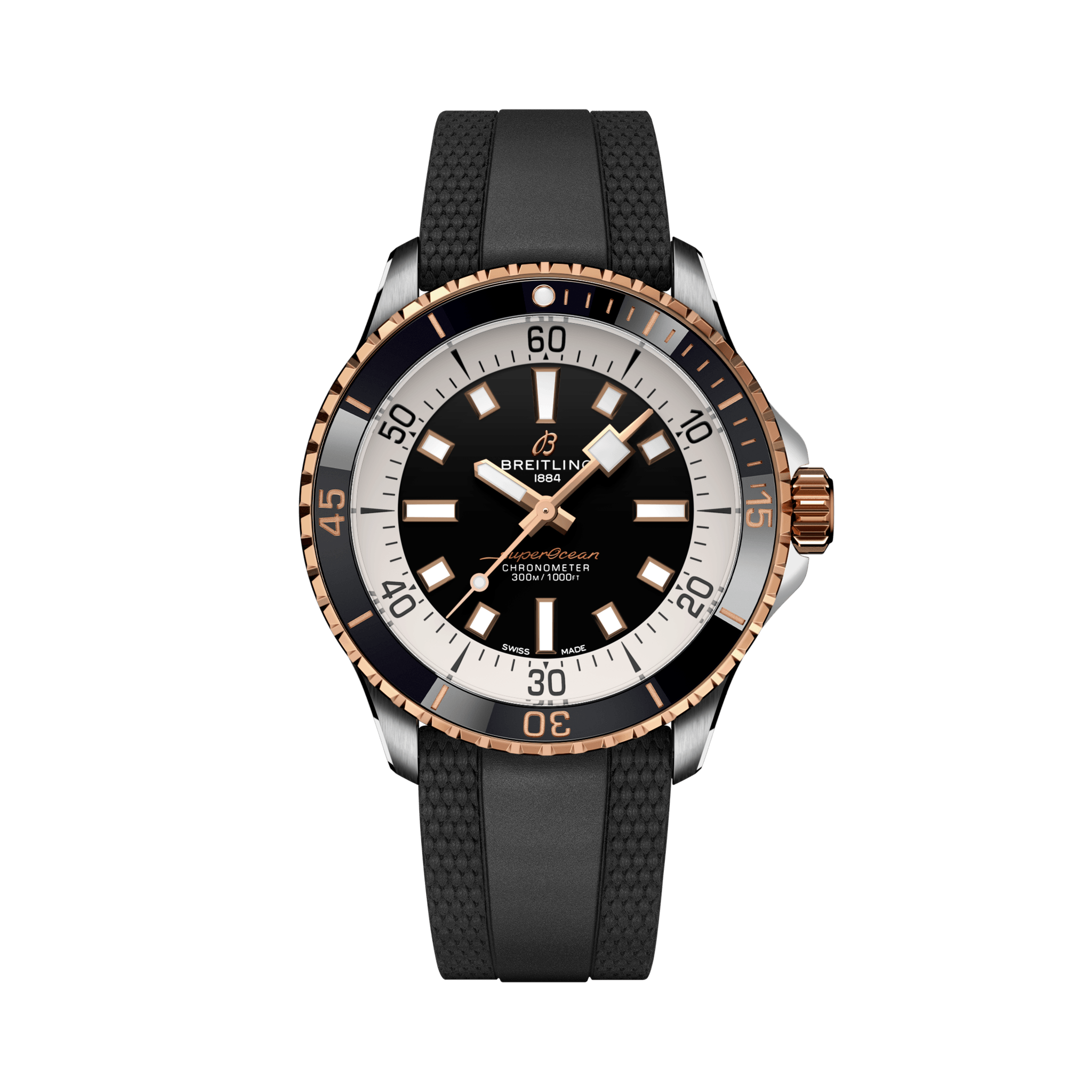 Superocean Automatic 42 Noir | V-DIAL-COLOR-5686 dial, U17375211B1S1