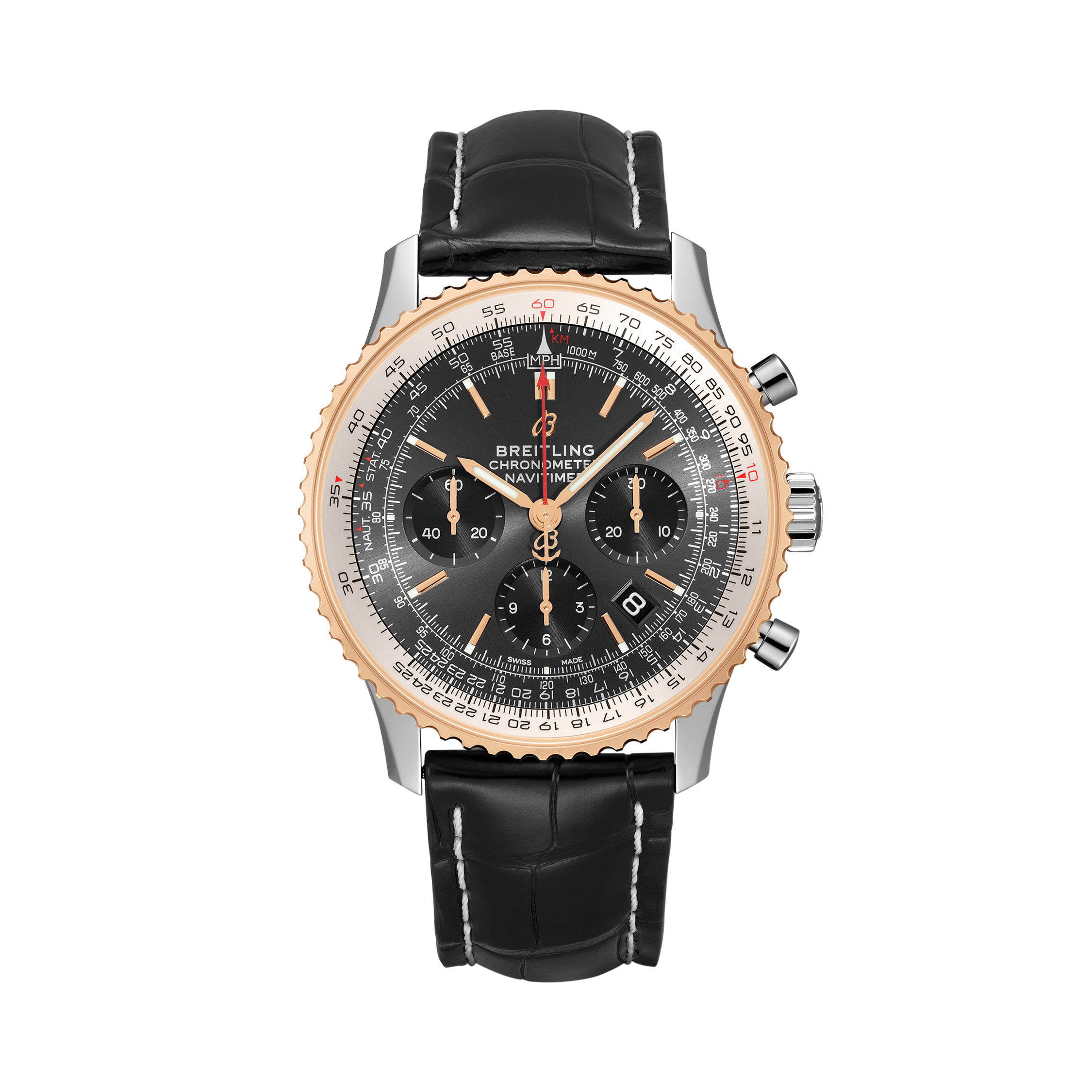 Navitimer B01 Chronograph 43 Anthracite | V-DIAL-COLOR-5664 dial, UB0121211F1P2