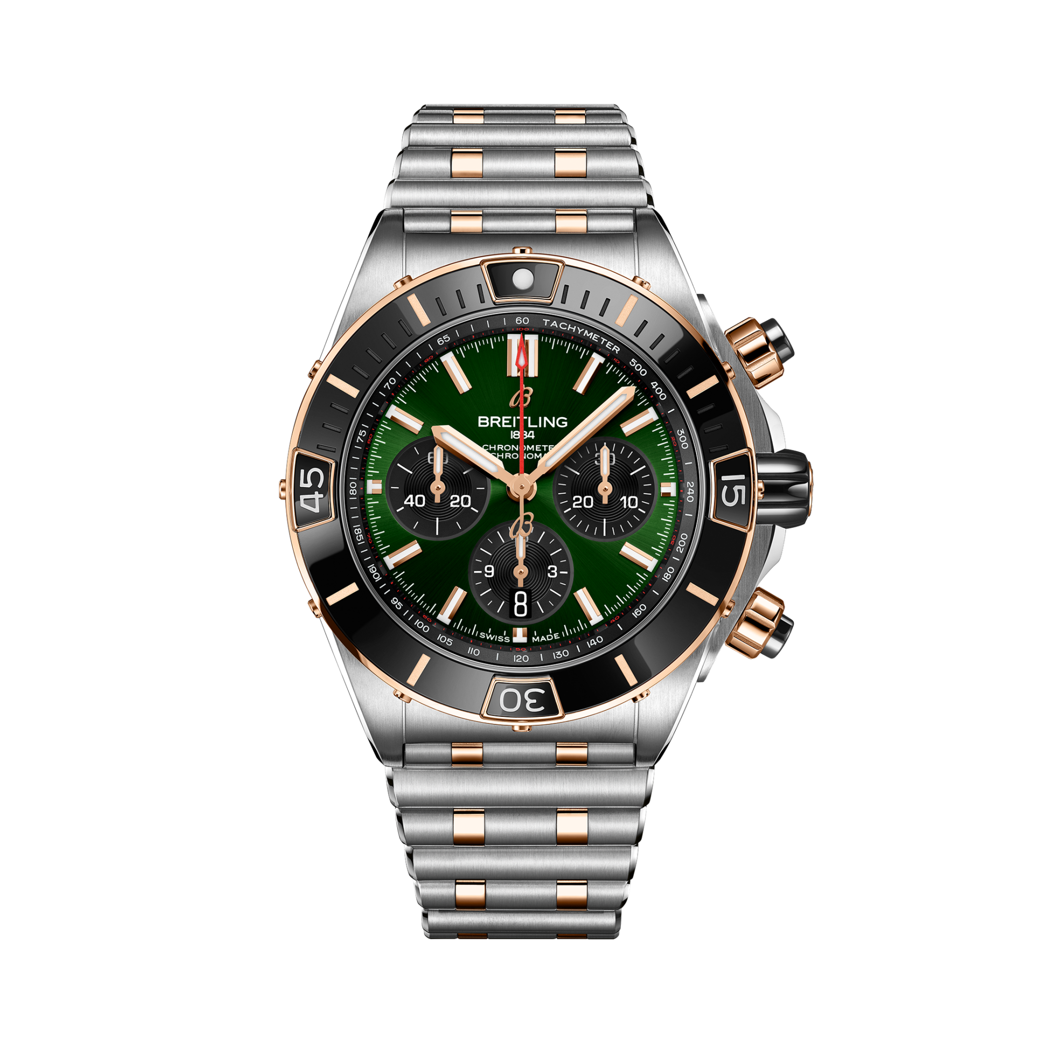 Super Chronomat B01 44 Green | V-DIAL-COLOR-5765 dial, UB0136251L1U1