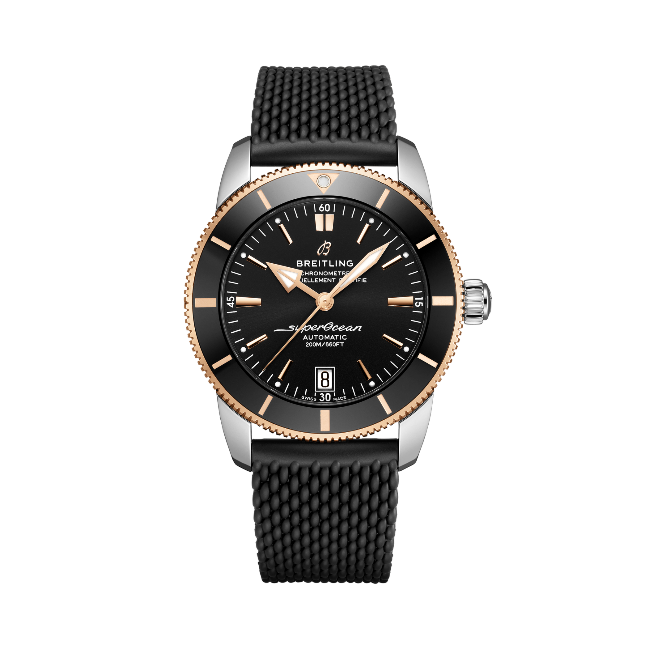 Superocean Heritage B20 Automatic 42 Negro | V-DIAL-COLOR-5686 dial, UB2010121B1S1