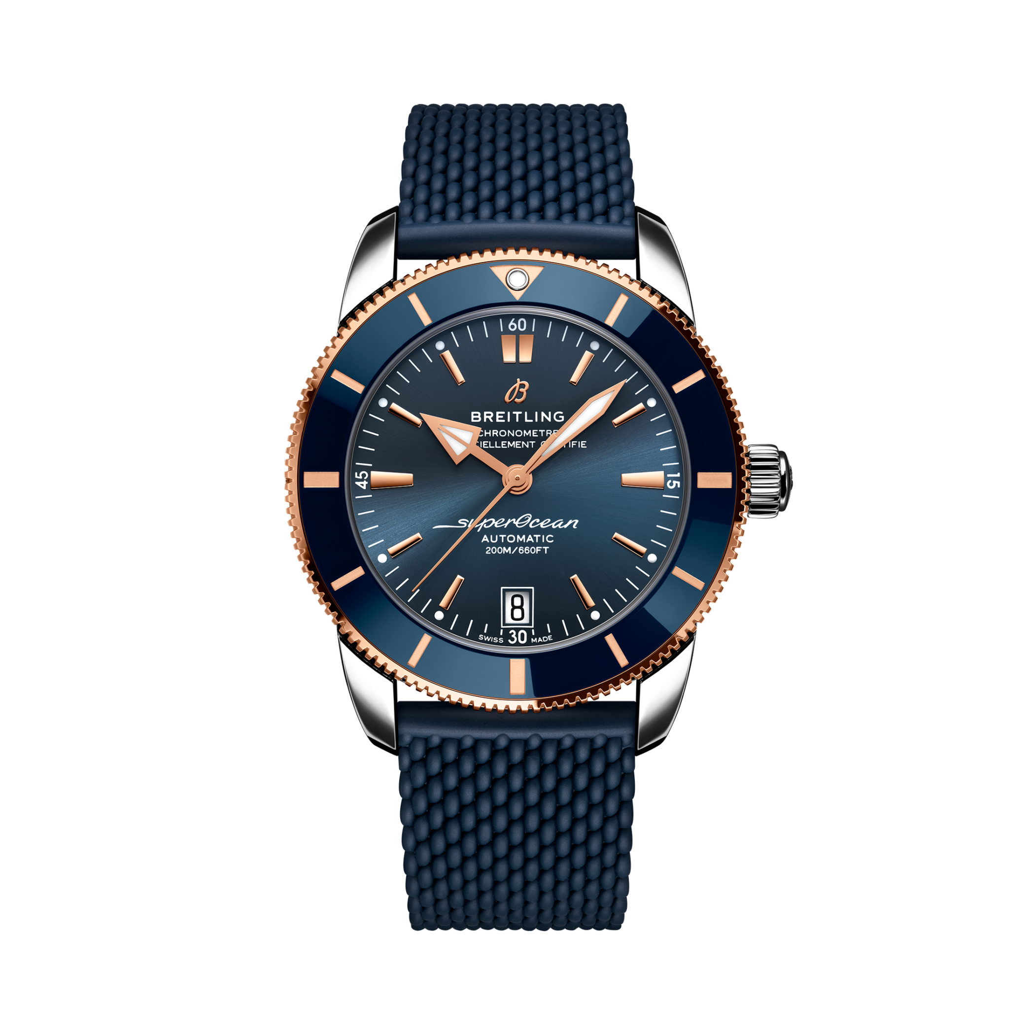 Superocean Heritage B20 Automatic 42 Azul | V-DIAL-COLOR-5714 dial, UB2010161C1S1