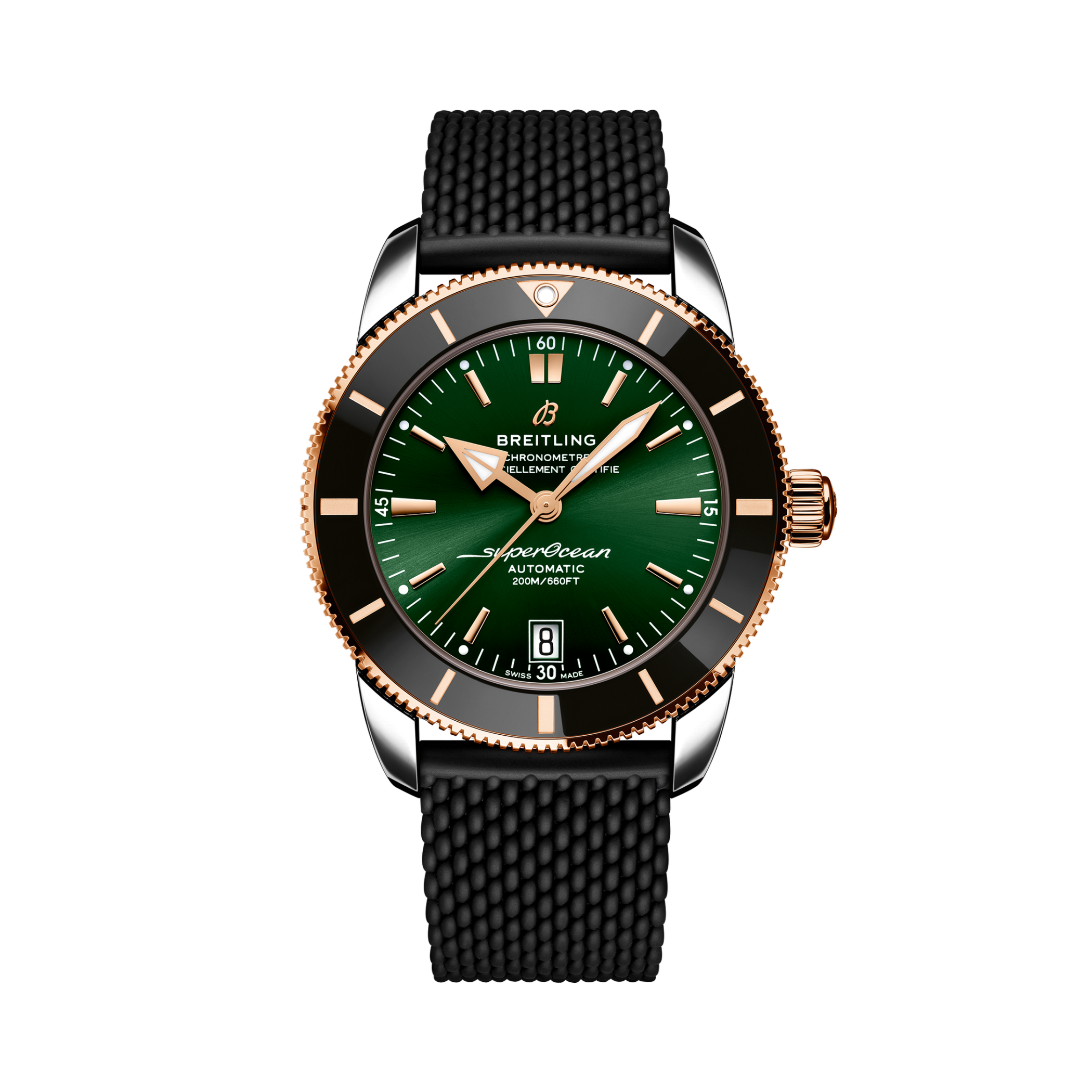 Superocean Heritage B20 Automatic 42 Kapoor Green | V-DIAL-COLOR-5765 dial, UB20103A1L1S1