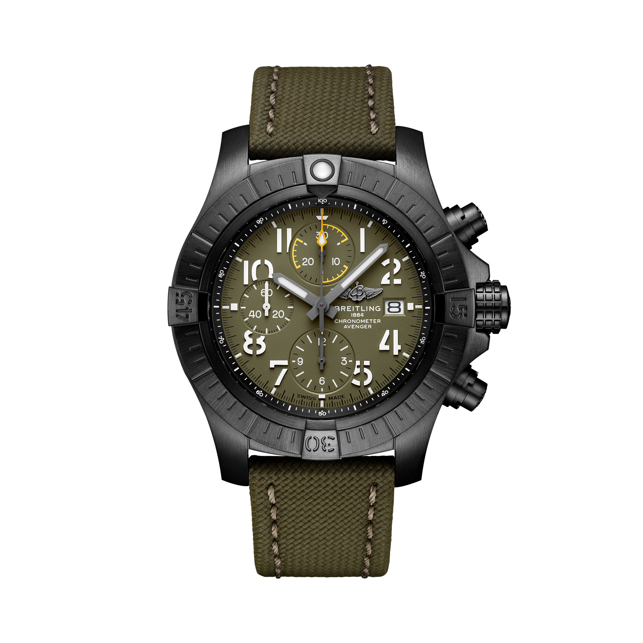 Avenger Chronograph 45 Night Mission Green | V-DIAL-COLOR-5765 dial, V13317101L1X1